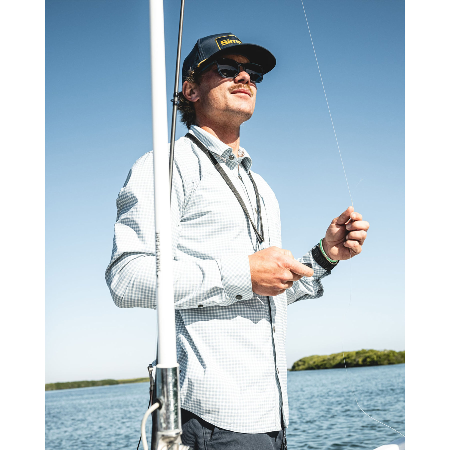 Simms-Stone-Cold-Long-Sleeve-Shirt---Men-s-Albacore-Stone-Cold-Check