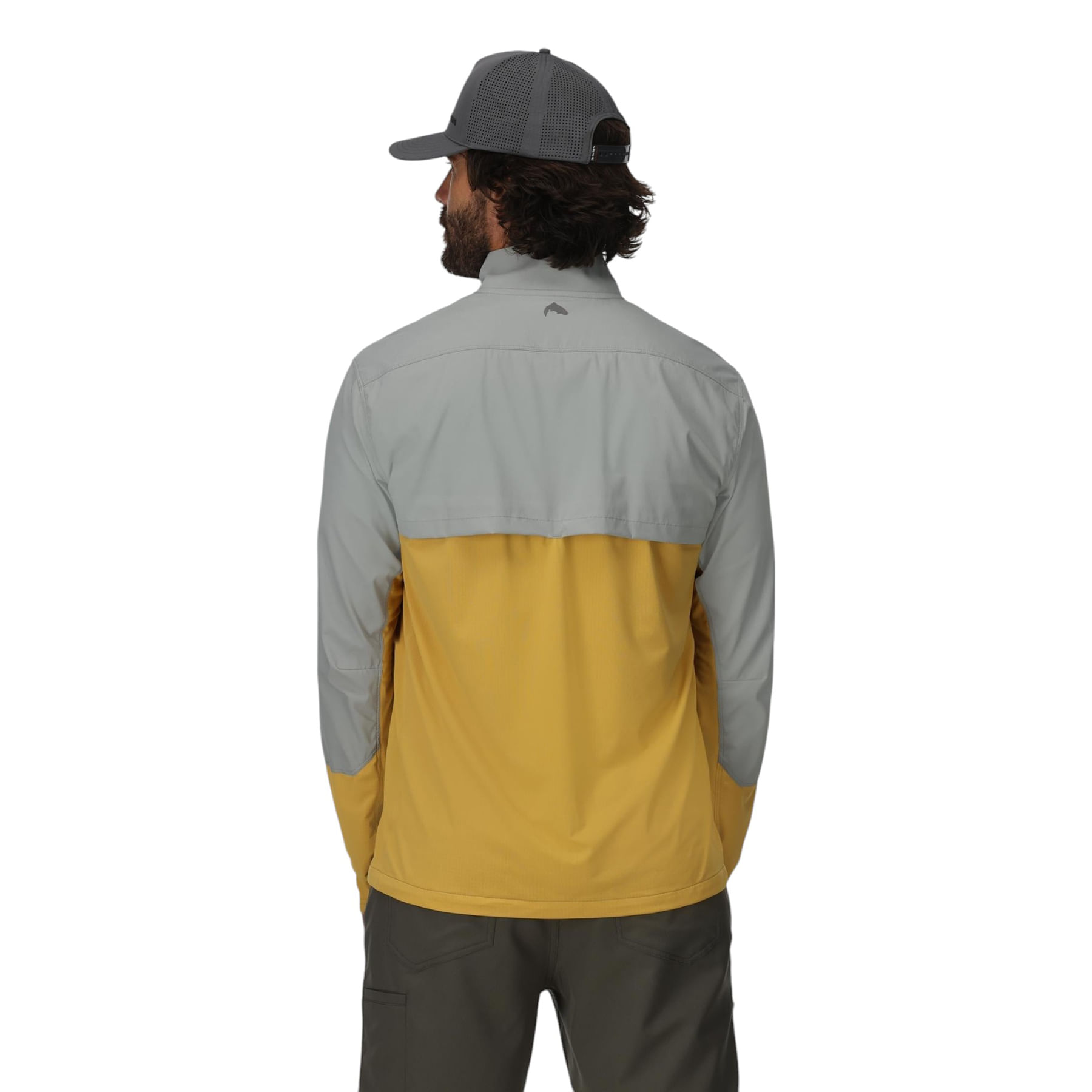 Simms-Latitude-Bicomp-T-Shirt---Men-s-Cinder---Baltic-Amber