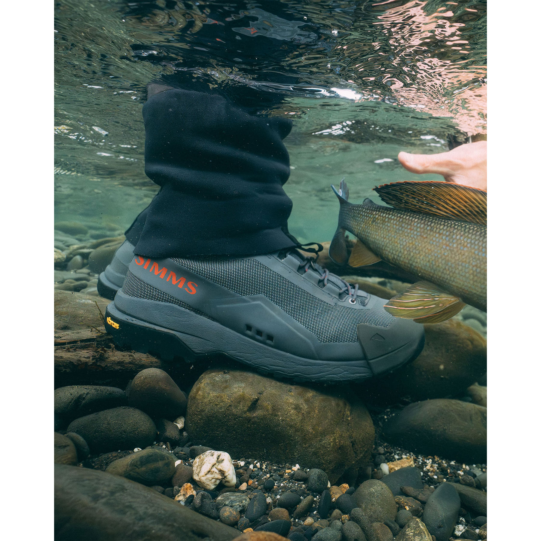 Simms-Flyweight-Vibram-Boot---Men-s-Steel-Grey