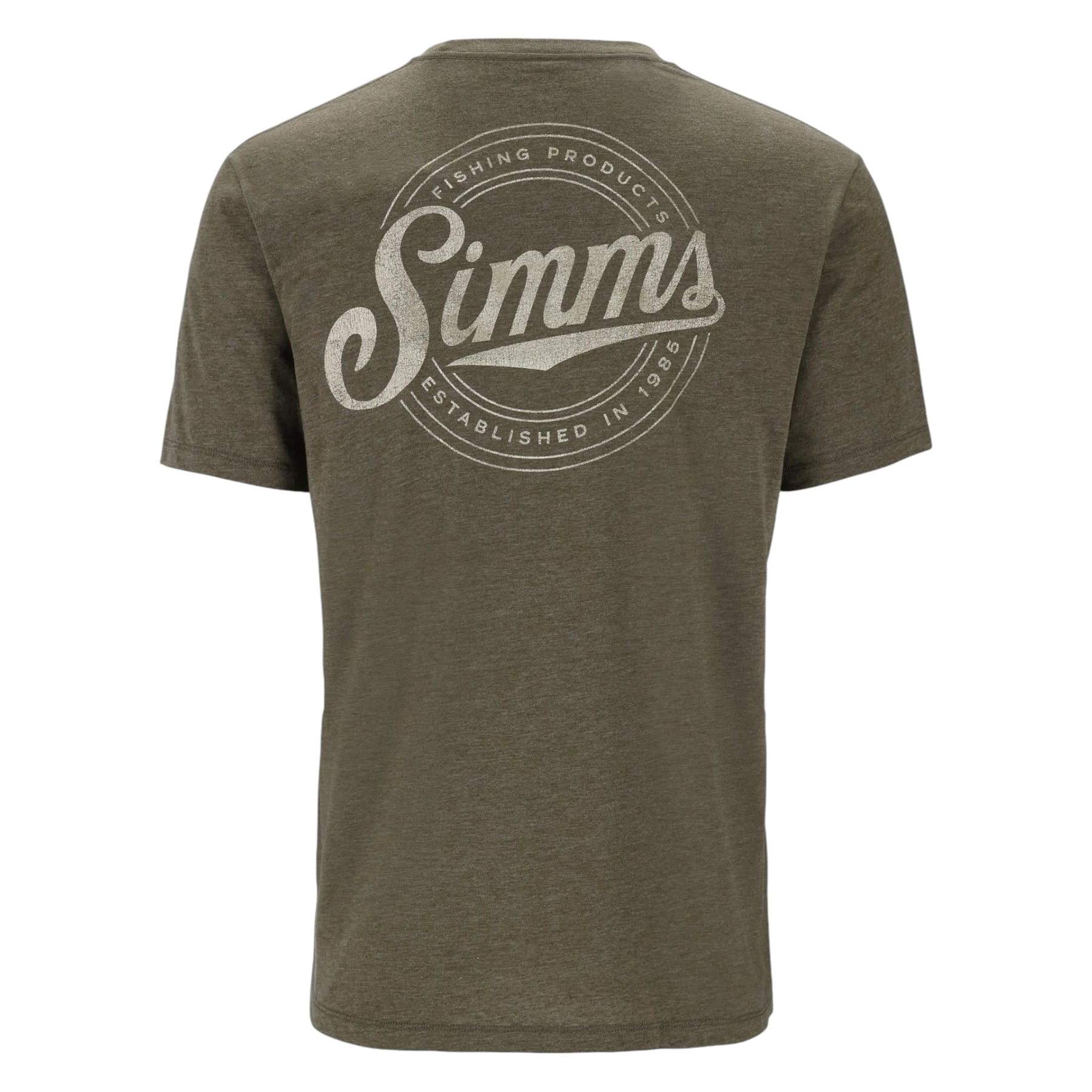 Simms-Circle-Lockup-T-Shirt---Men-s-Military-Heather
