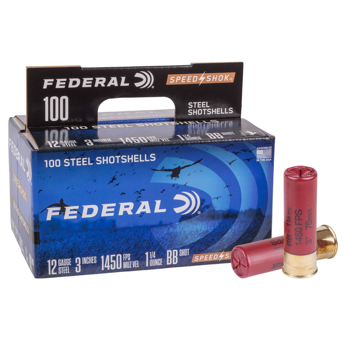 Federal-Speed-Shok-12-Gauge-BB-Shot-3-Inch-Ammunition-100-Rounds-BB-SHOT