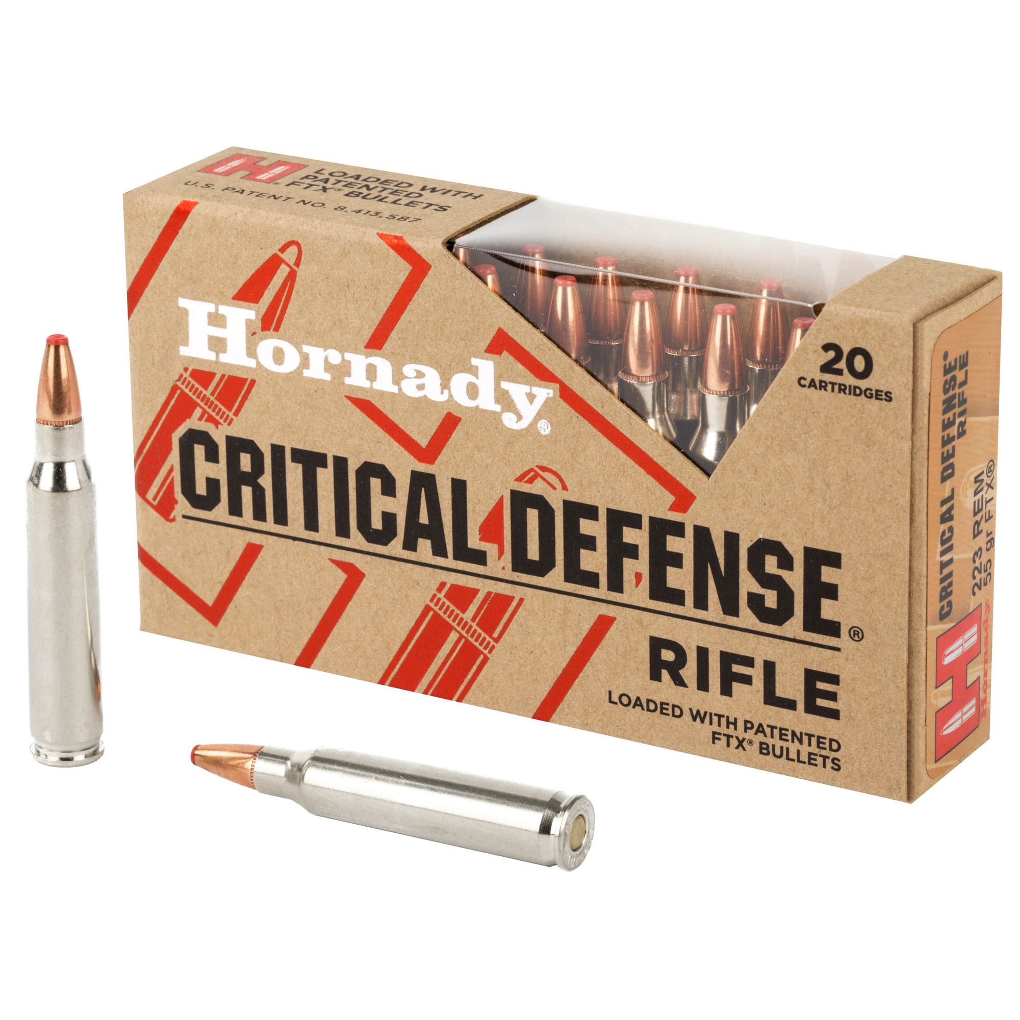 Hornady-Critical-Defense-223-Remmington-55-Grain-FTX-Ammunition-20-Rounds-55GR-FTX