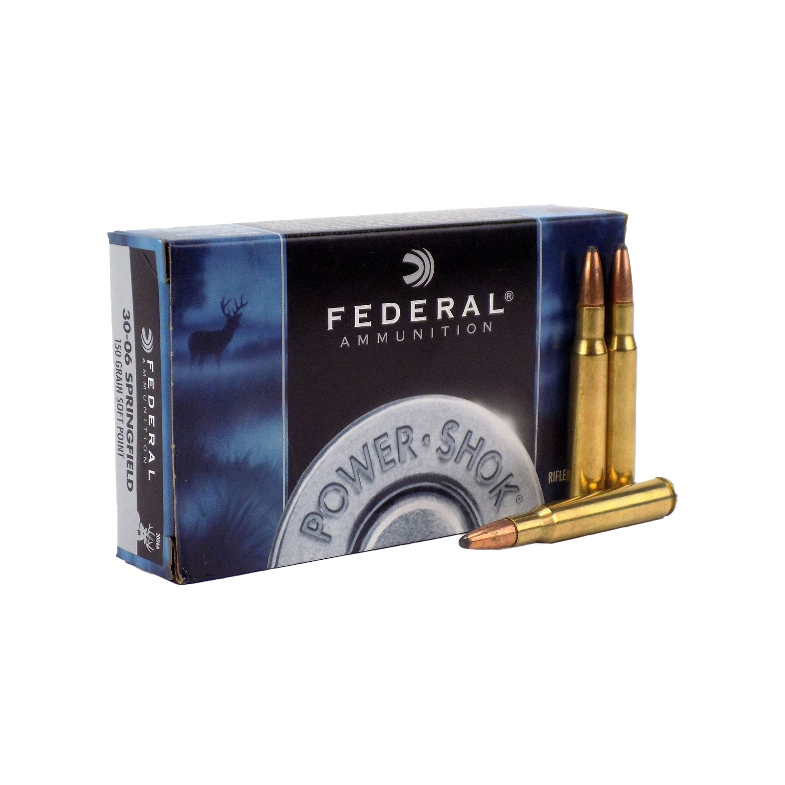 Federal-Power-Shok-30-06-Springfield-150-Grain-Soft-Point-Ammunition-20-Rounds-150GR-SOFT-POINT