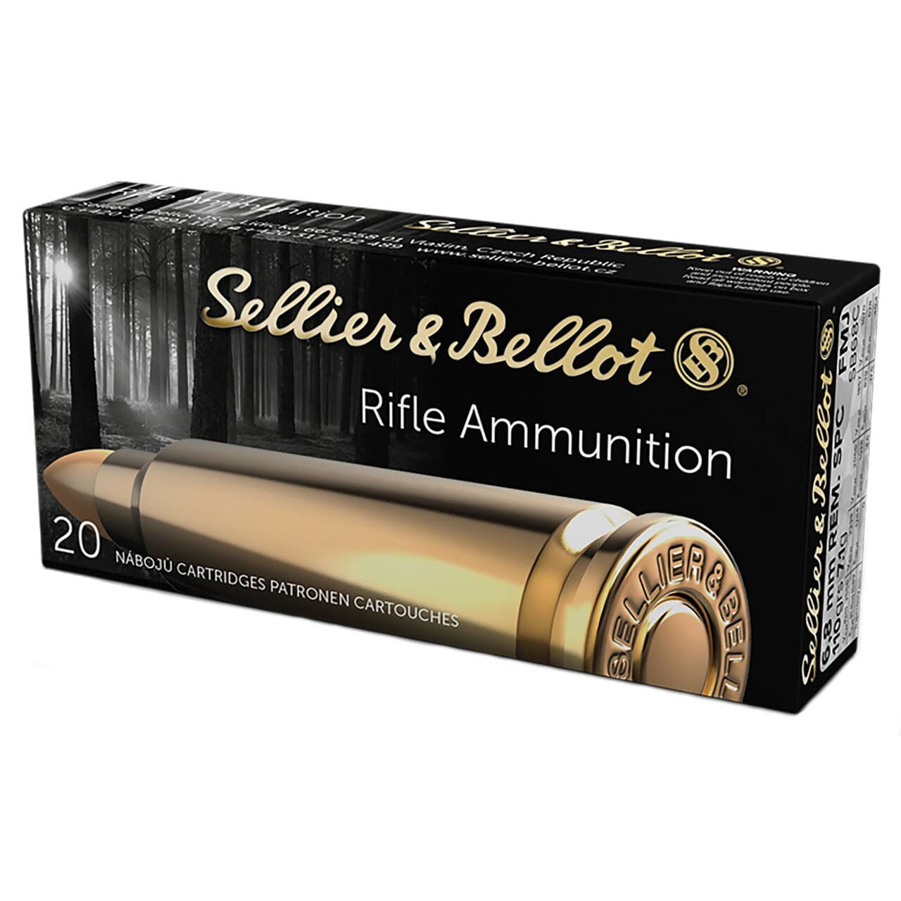 Sellier---Bellot-6.8-Remington-SPC-110-Grain-FMJ-Ammunition-20-Rounds-110GR-FMJ