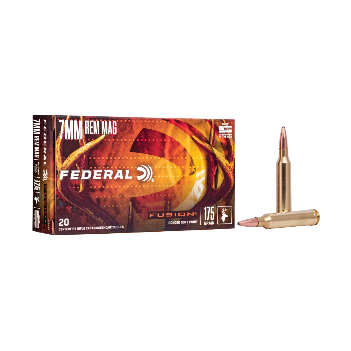 Federal-Fusion-7mm-Remington-Magnum-175-Grain-Bonded-SP-Ammunition-20-Rounds-175GR-BONDED-SOFT-POINT