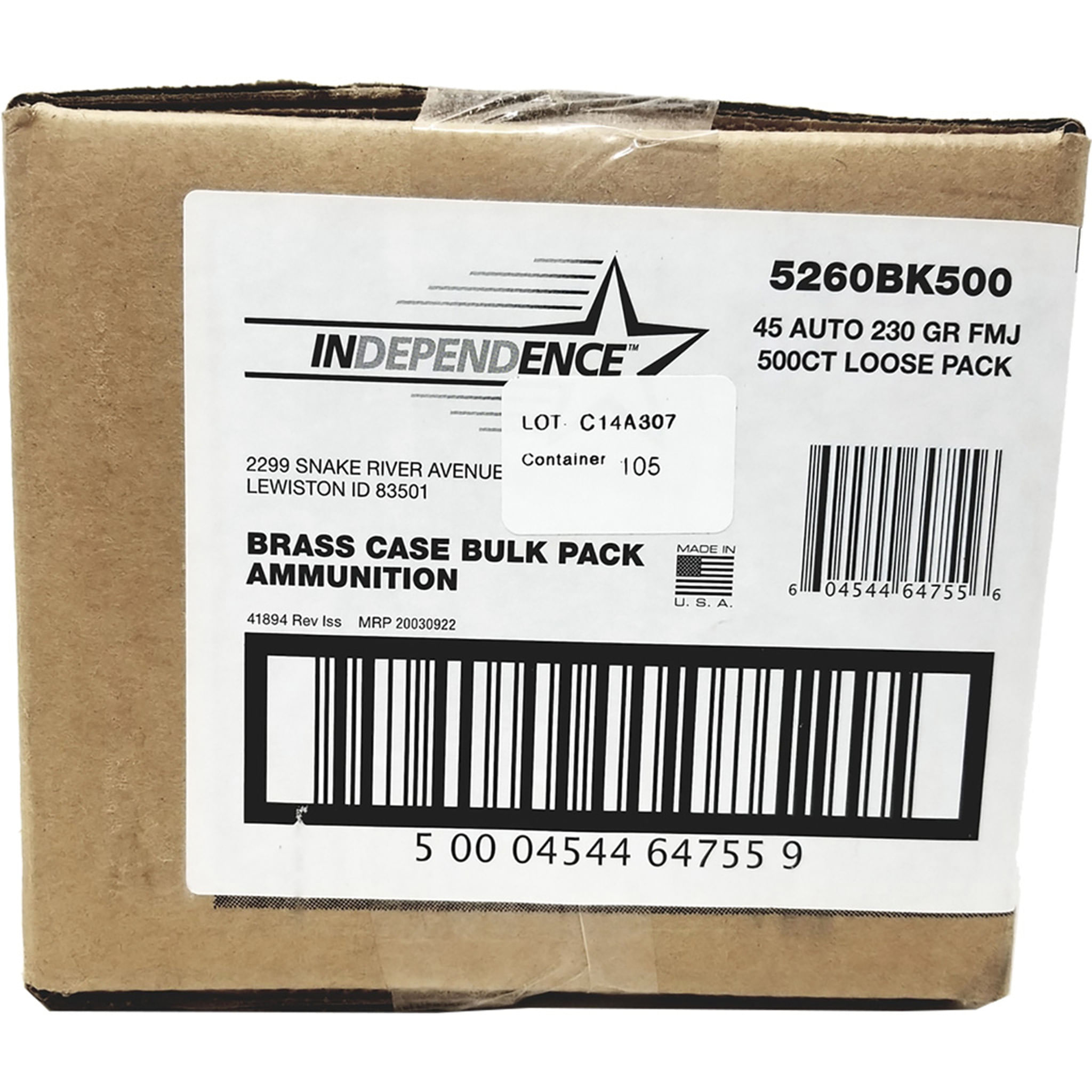 CCI-Bulk-45-ACP-230-Grain-FMJ-Ammunition-500-Rounds-230GR-FMJ