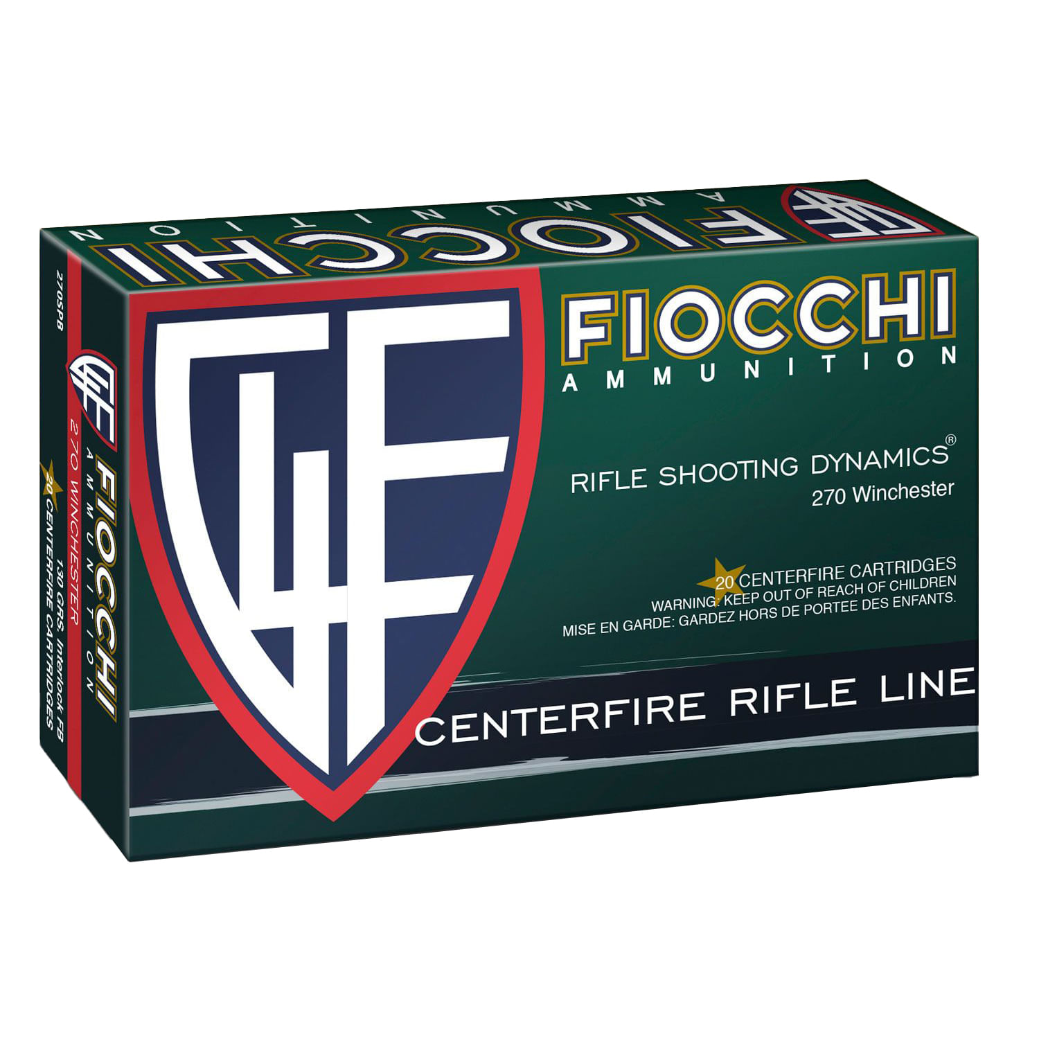 Fiocchi-Shooting-Dynamics-270-Winchester-130-Grain-PSP-Ammunition-20-Rounds-130GR-PSP