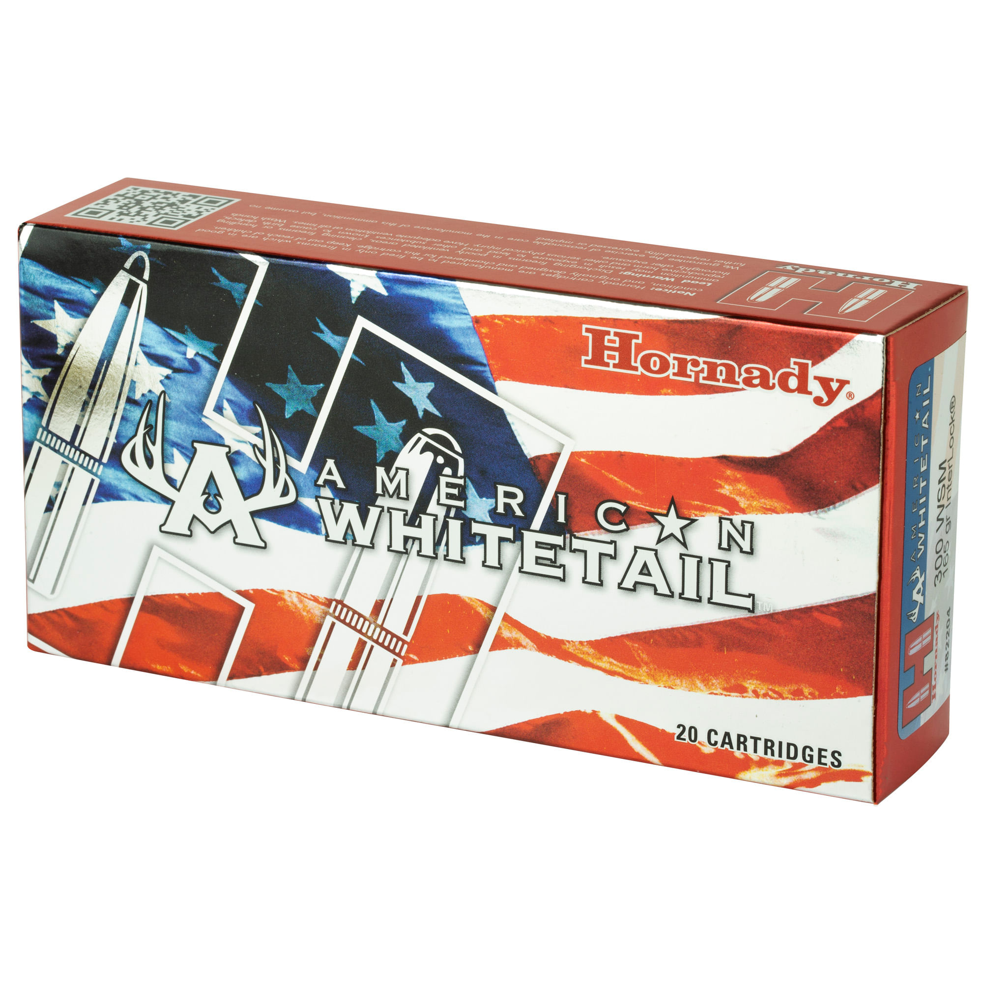 Hornady-American-Whitetail-300-WSM-165-Grain-InterLock-Ammunition-20-Rounds-165GR-INTERLOCK