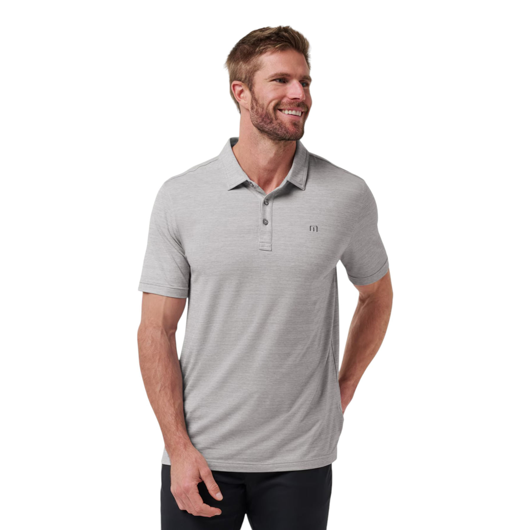 TravisMathew-The-Heater-Polo---Men-s-Heather-Microchip