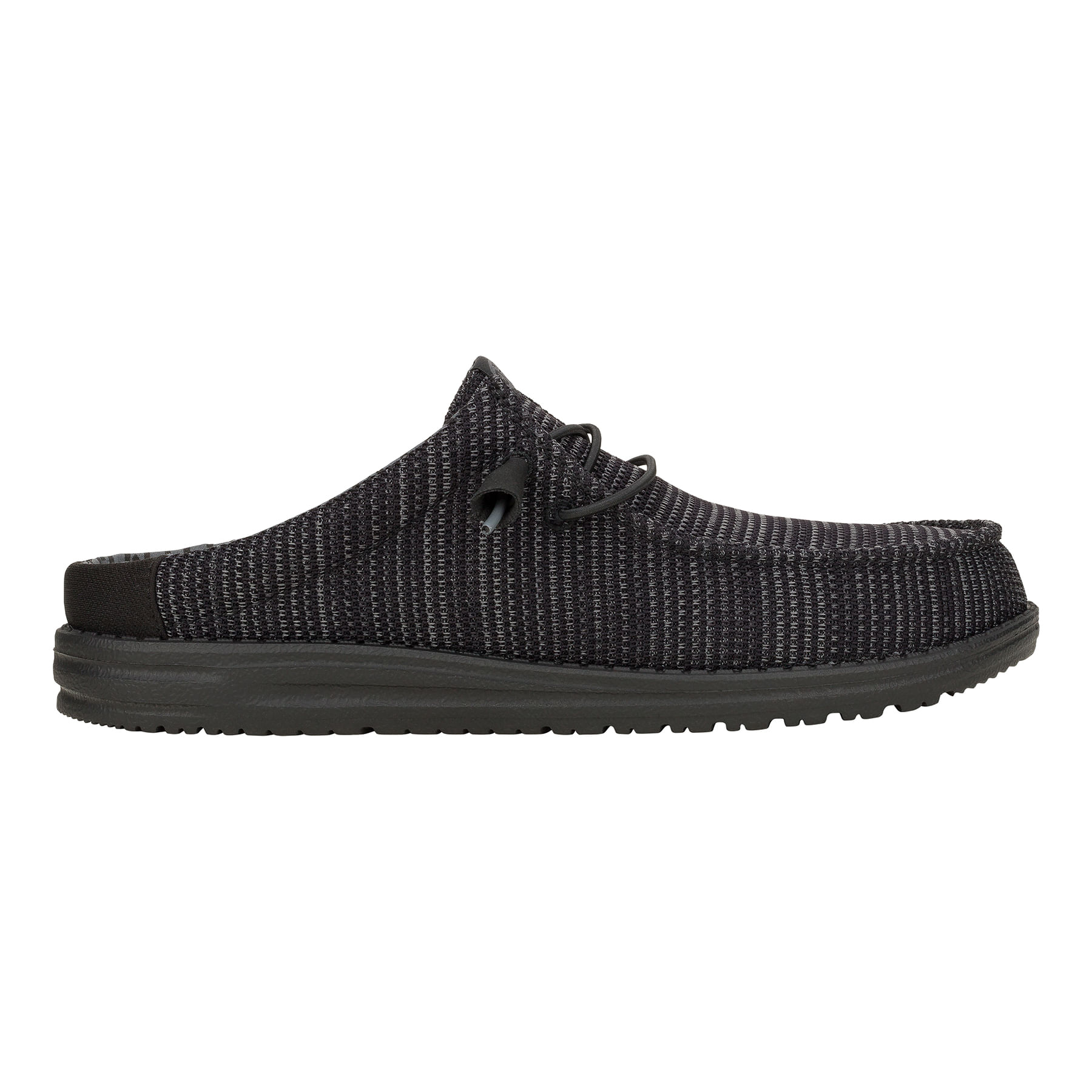 Hey-Dude-Wally-Slip-Strtetch-Sox-Shoe---Men-s-Black