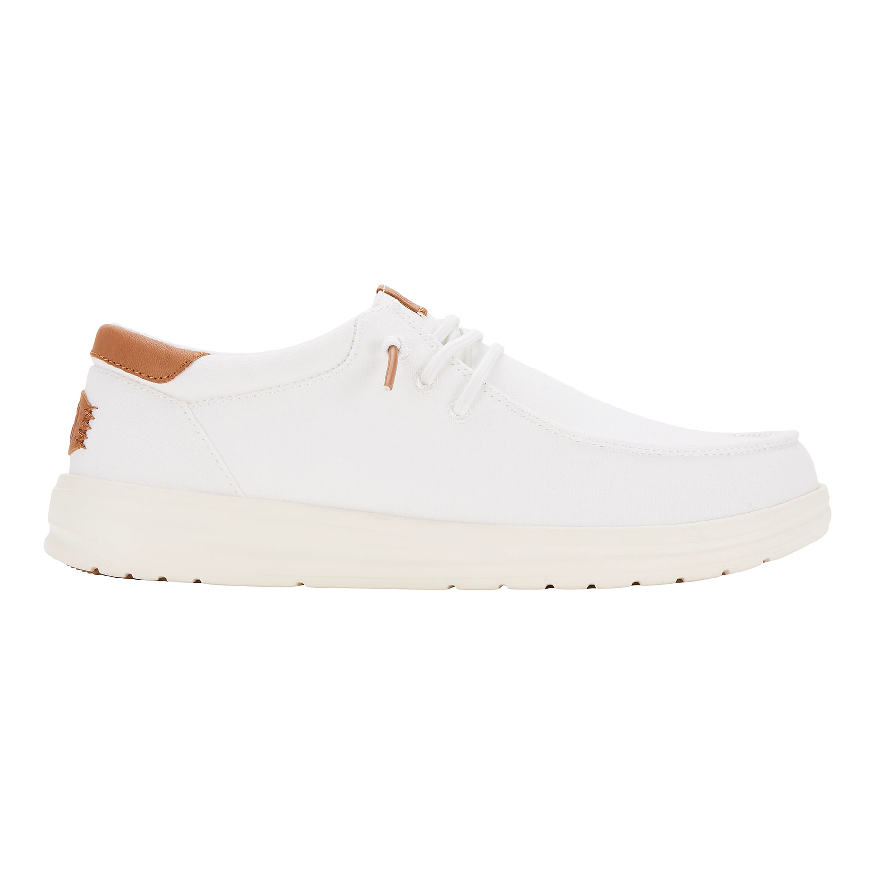 Hey-Dude-Paul-Canvas-Shoe---Men-s-White