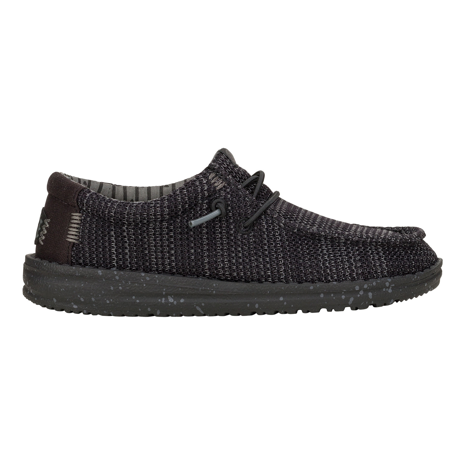 Hey-Dude-Wally-Stretch-Sox-Shoe---Youth-Black---Black