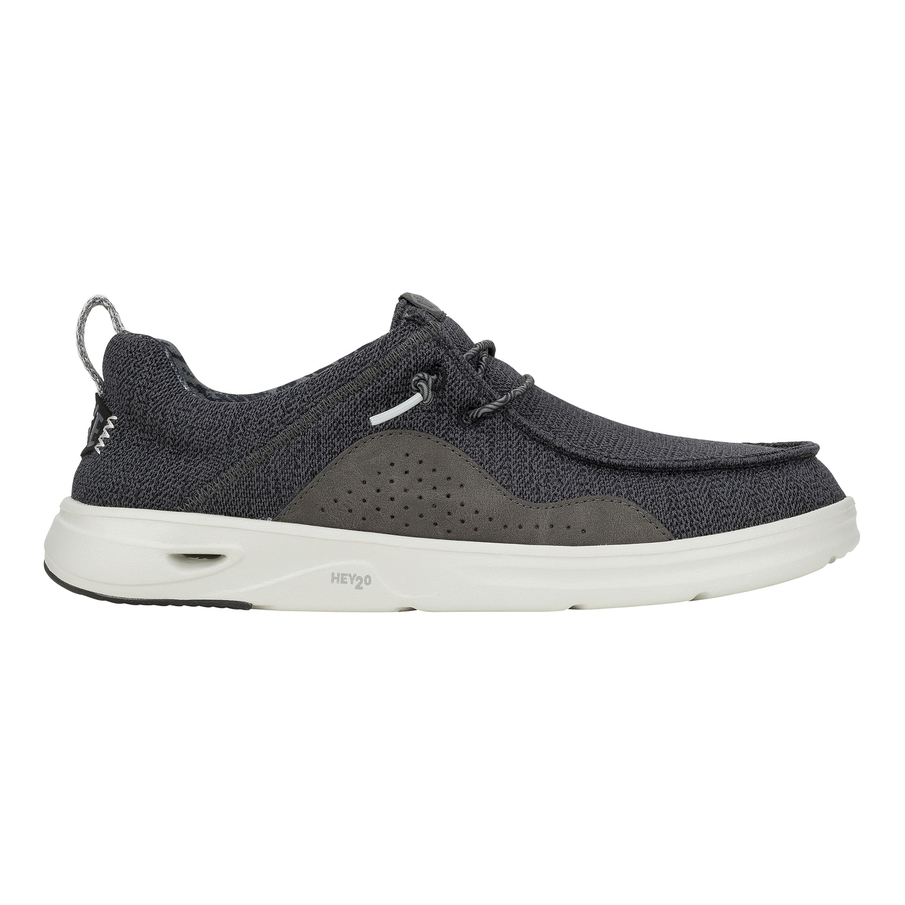 Hey-Dude-Wally-Hey2O-Mesh-Shoe---Men-s-Black---Monument-Grey