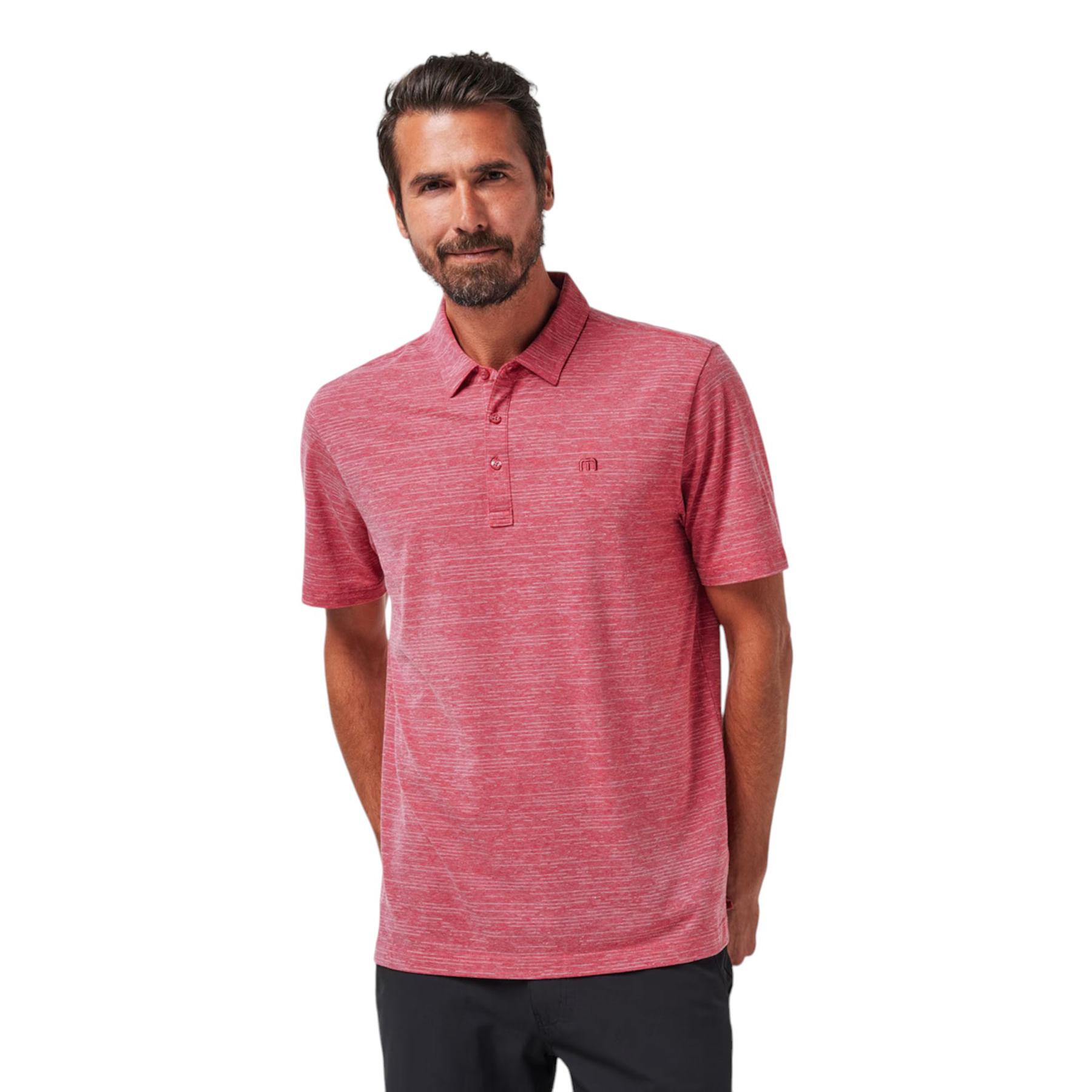 TravisMathew-The-Heater-Polo---Men-s-Heather-Scooter