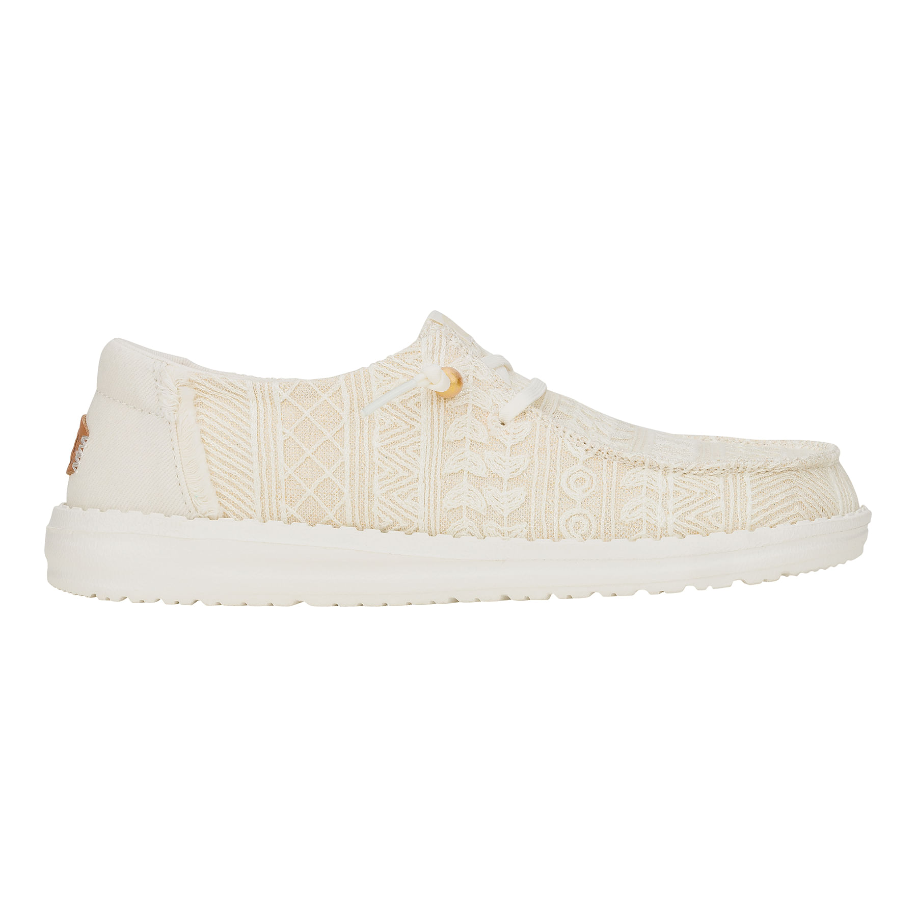 Hey-Dude-Wendy-Crochet-Lace-Shoe---Women-s-White---Gold