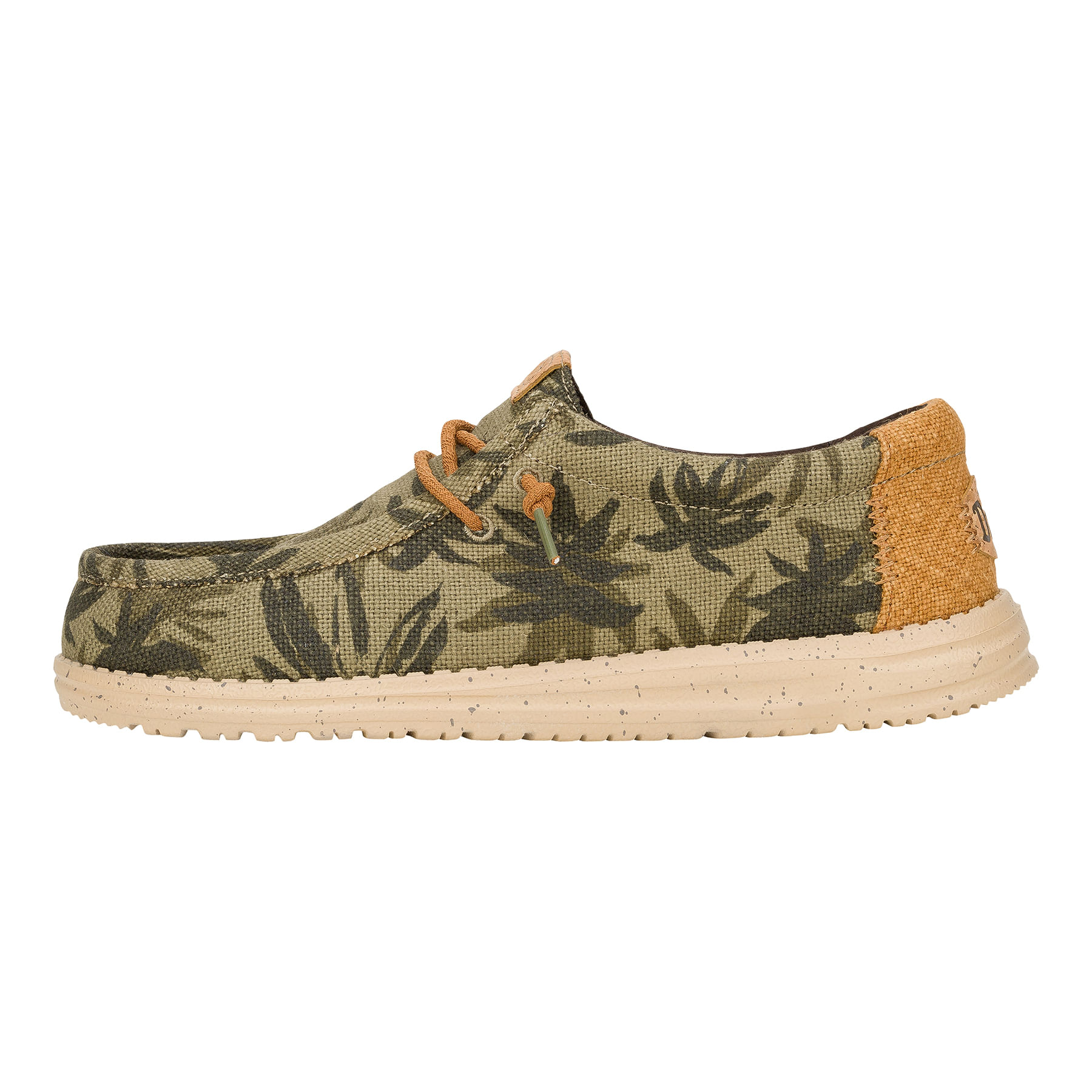 Hey-Dude-Wally-Palm-Jute-Shoe---Men-s-Burnt-Olive---Ginger-Brown