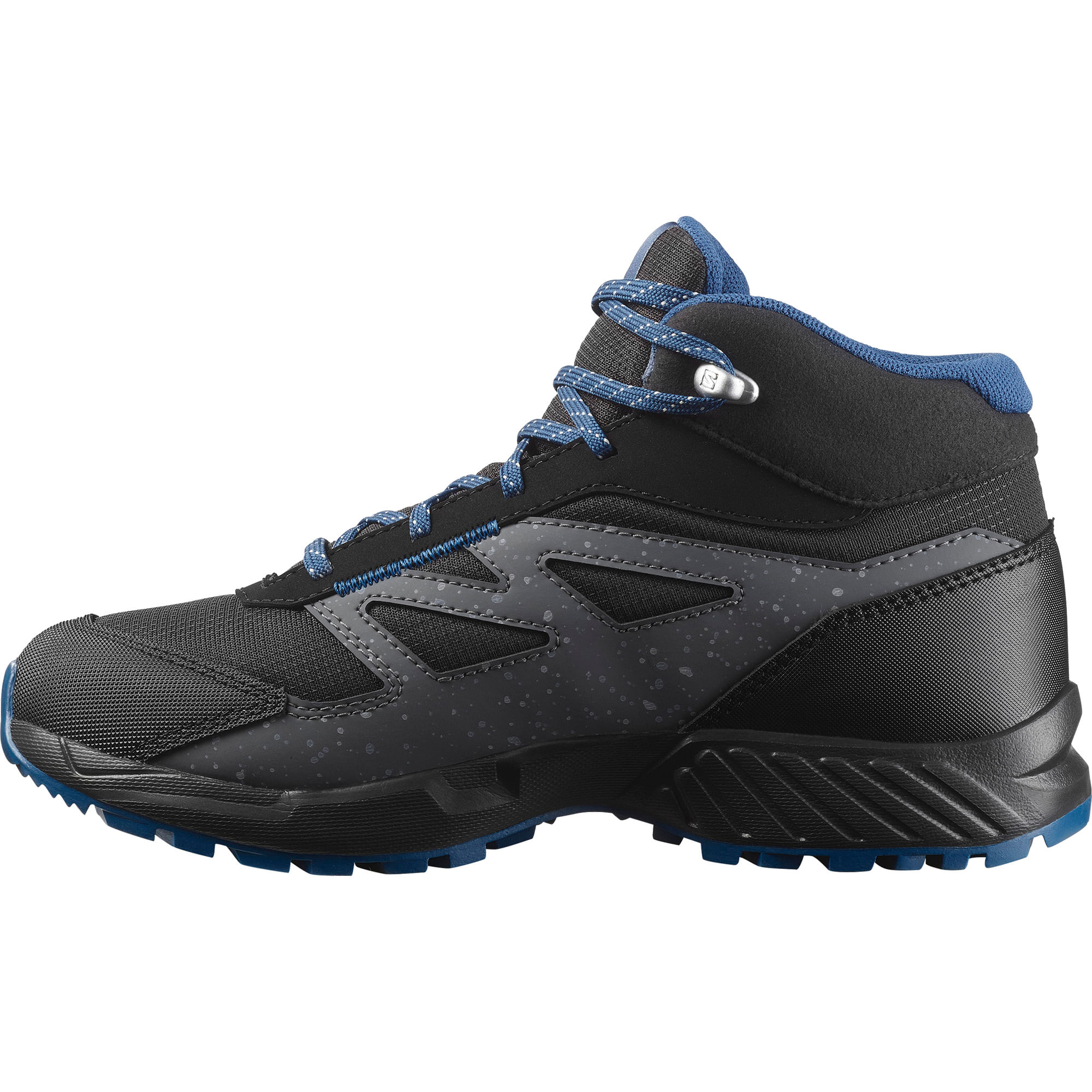 Salomon-Outway-Mid-ClimaSalomon-Waterproof-Shoe---Kids--Black-----Dark-Blue-----Turbulence