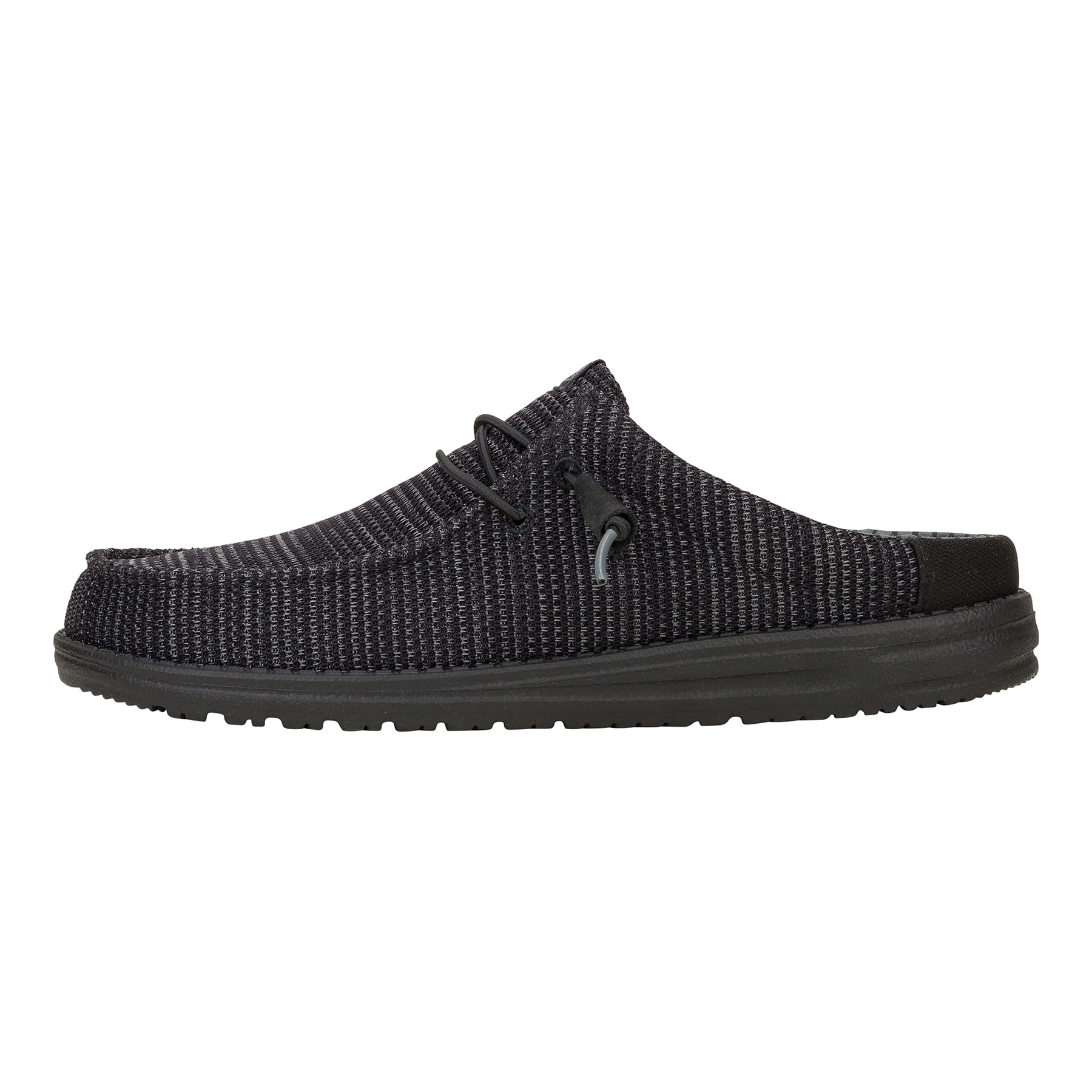 Hey-Dude-Wally-Slip-Strtetch-Sox-Shoe---Men-s-Black
