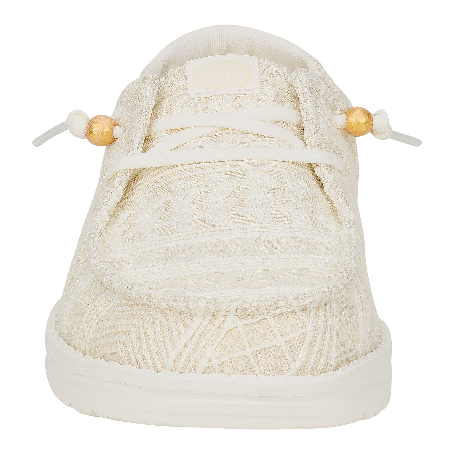 Hey-Dude-Wendy-Crochet-Lace-Shoe---Women-s-White---Gold