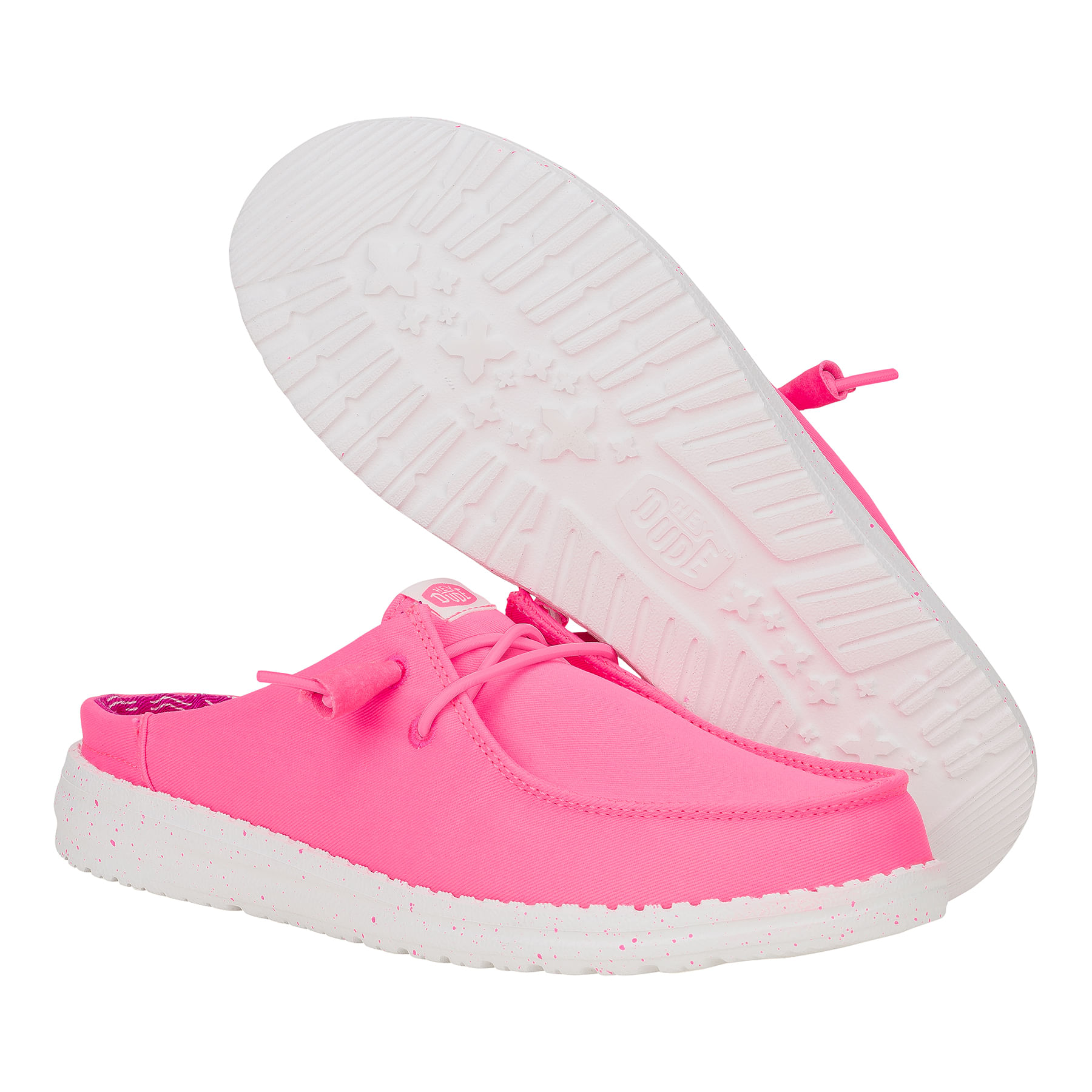 Hey-Dude-Wendy-Slip-Classic-Shoe---Women-s-Neon-Pink