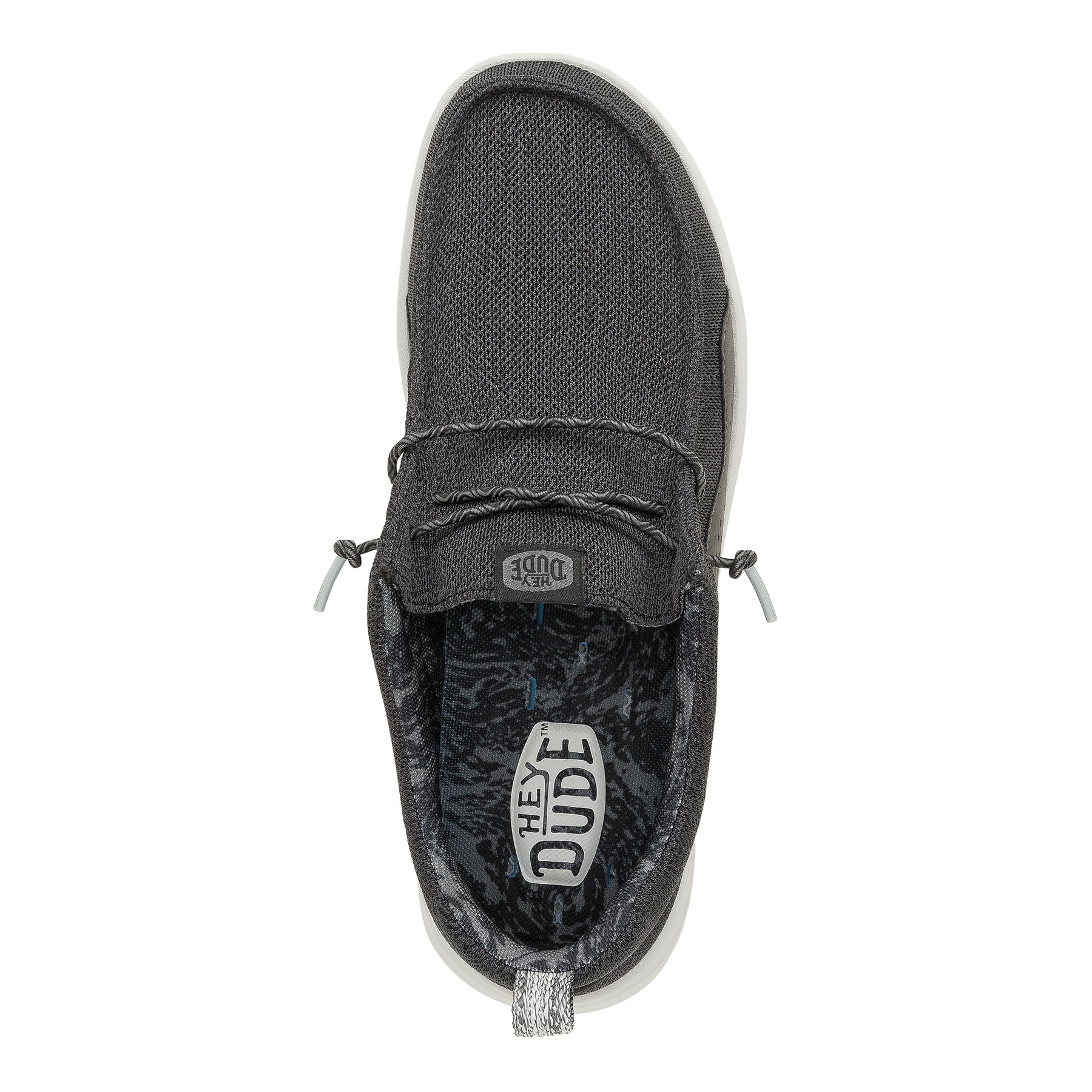 Hey-Dude-Wally-Hey2O-Mesh-Shoe---Men-s-Black---Monument-Grey