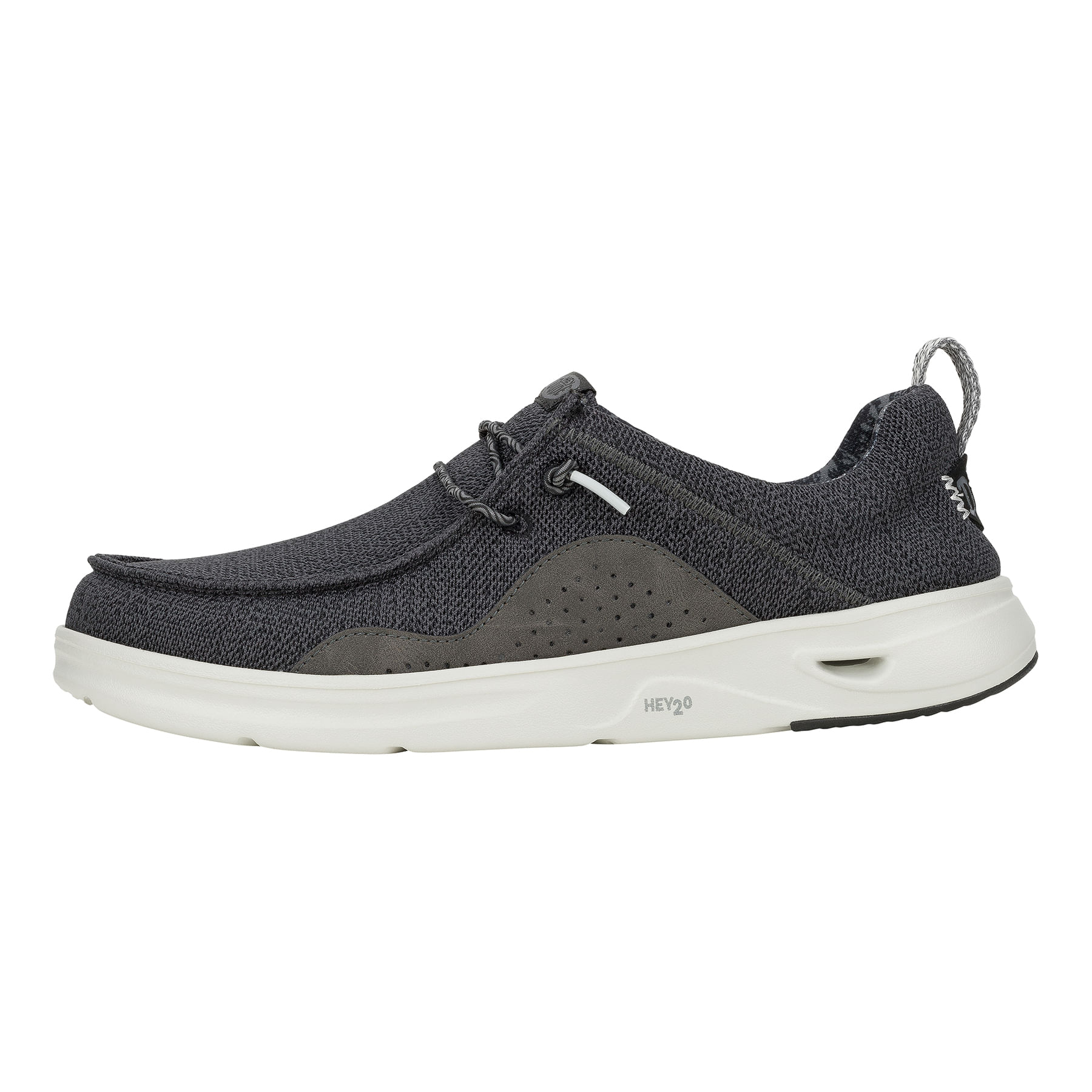 Hey-Dude-Wally-Hey2O-Mesh-Shoe---Men-s-Black---Monument-Grey