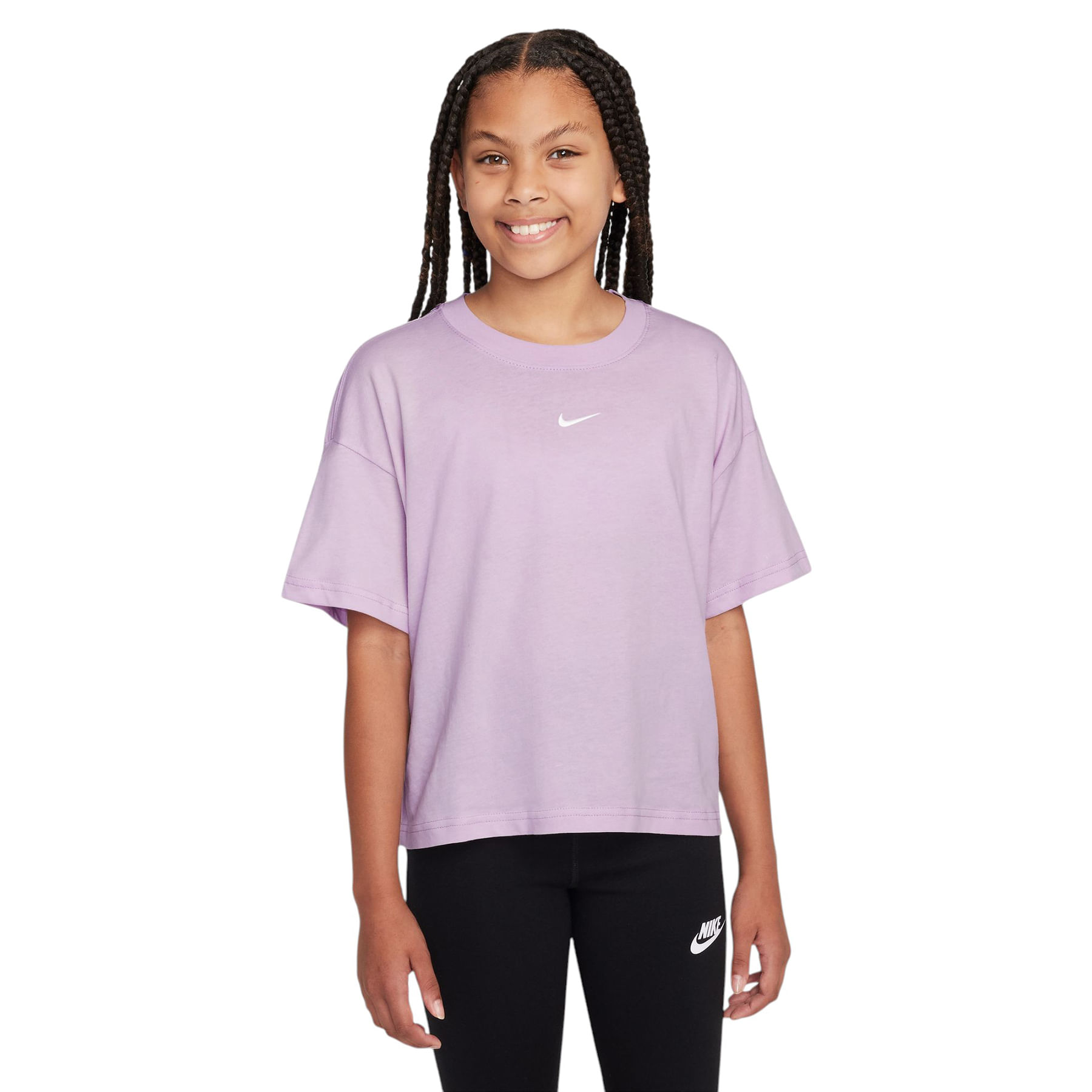 Nike-Sportswear-Essential-T-Shirt---Girls--Doll