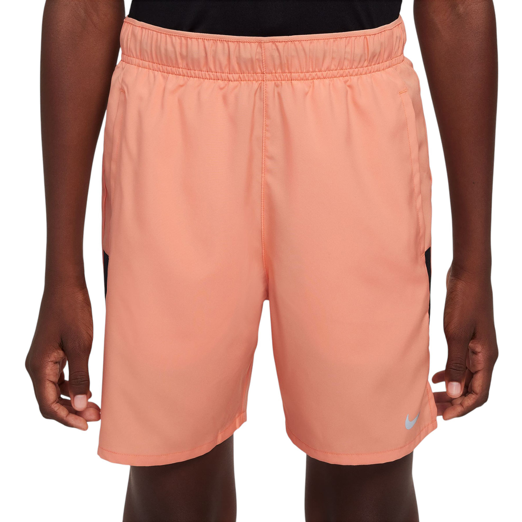 Nike-Dri-FIT-Challenger-Training-Short---Boys--Apricot-Agate---Black---Reflective-Silver
