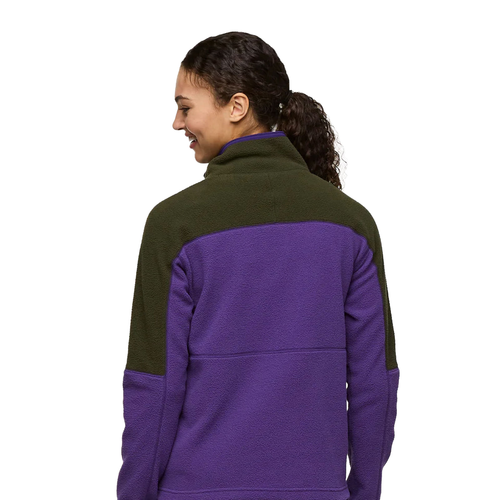 Cotopaxi-Abrazo-Half-Zip-Fleece-Pullover---Women-s-Woods-and-Black-Violet