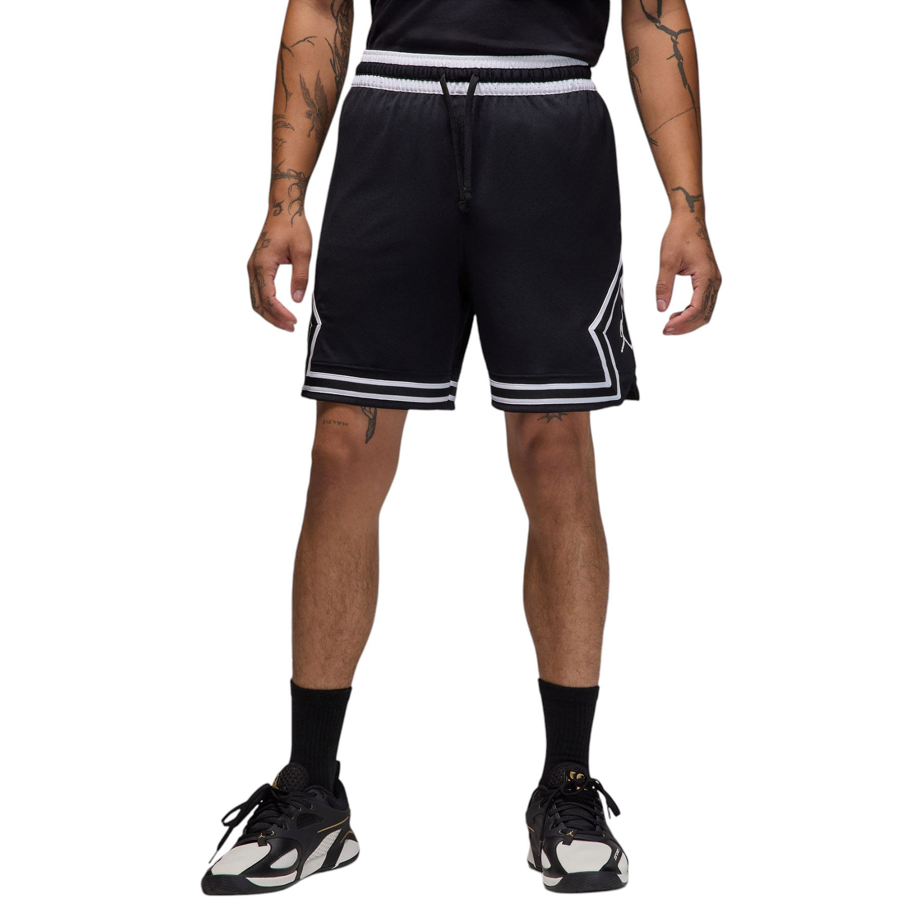 Nike-Jordan-Sport-Dri-FIT-Mesh-Diamond-Short---Men-s-Black---White---White