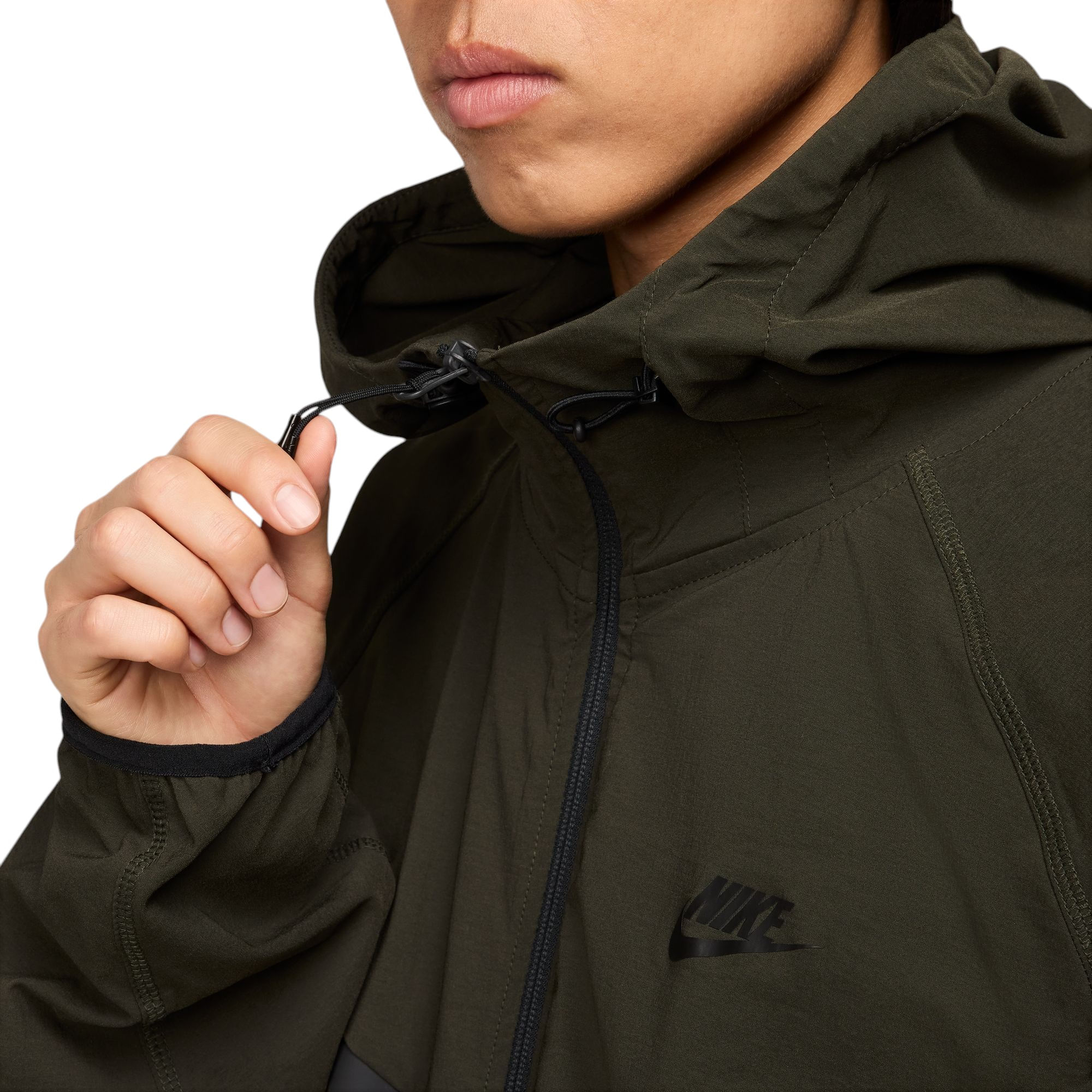 Nike-Tech-Woven-Jacket---Men-s-Sequoia---Sequoia---Black