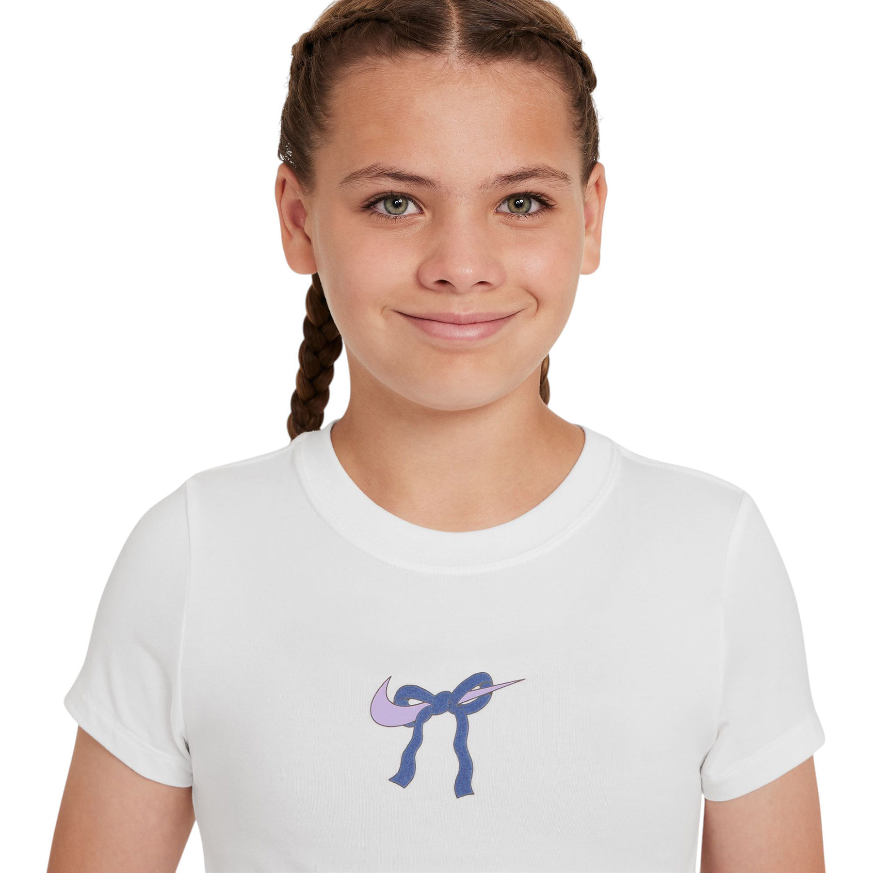 NIKE-G-NSW-BOW-TEE-White