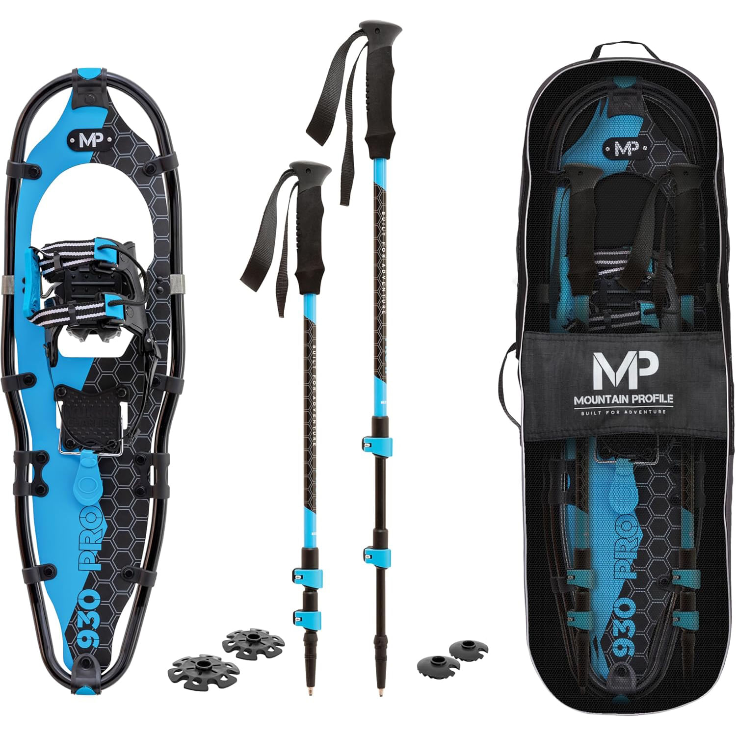 ★スノーシューキット★Mountain Profile Airhead Mountain Profile Pro II Snowshoe Kit - Als.com
