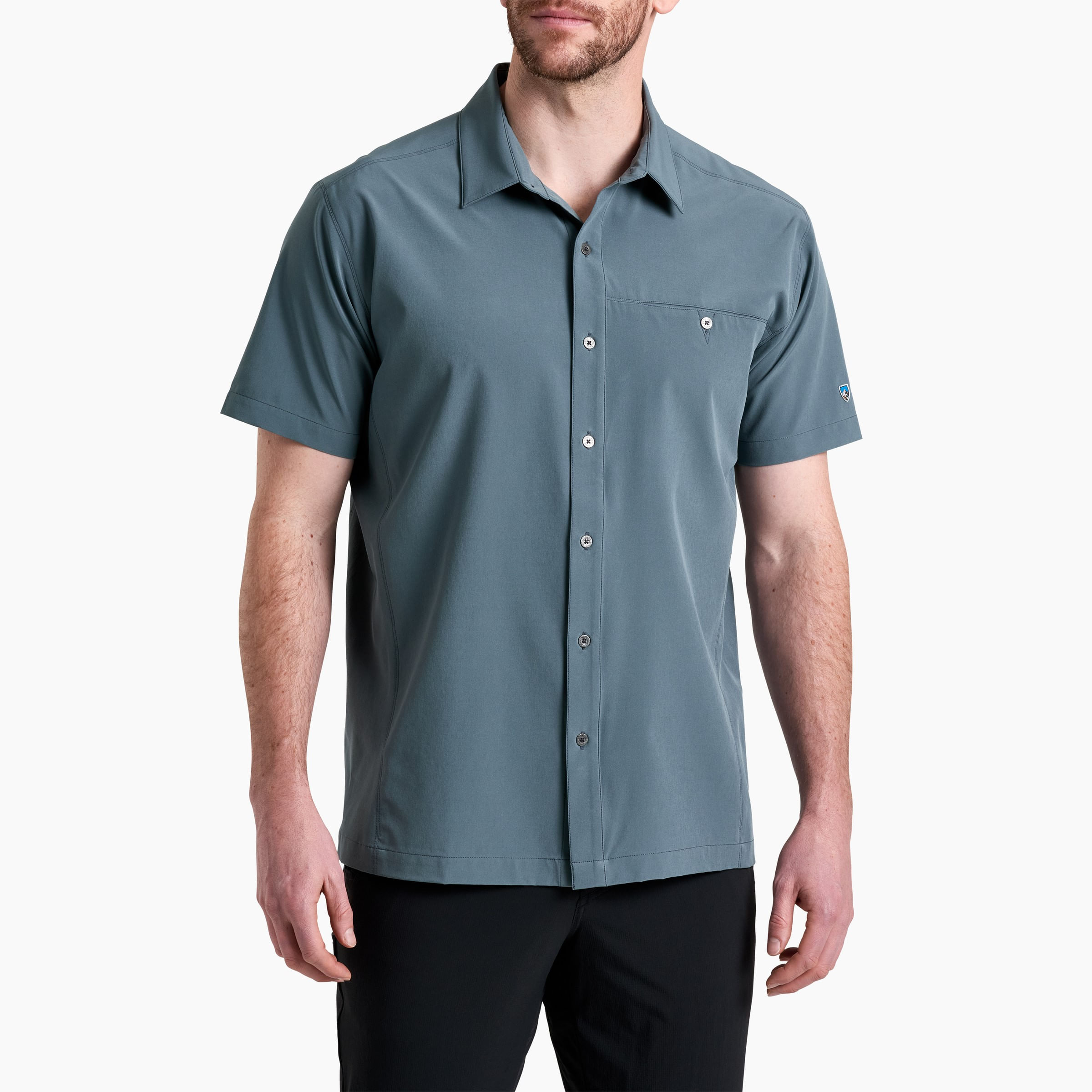 KUHL-Renegade-Shirt---Men-s-Charcoal-Blue