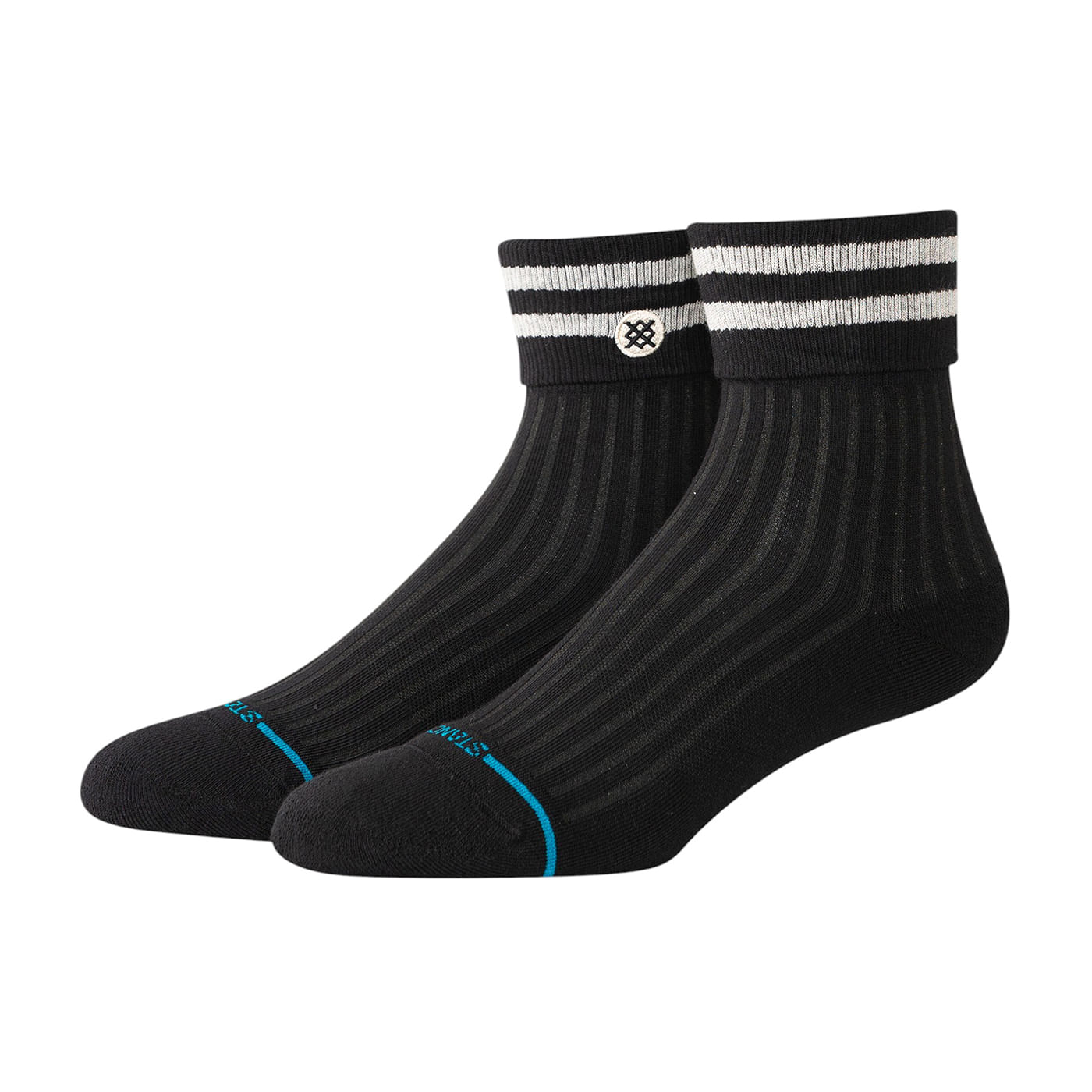 Stance-Cotton-Quarter-Sock---Women-s-Black