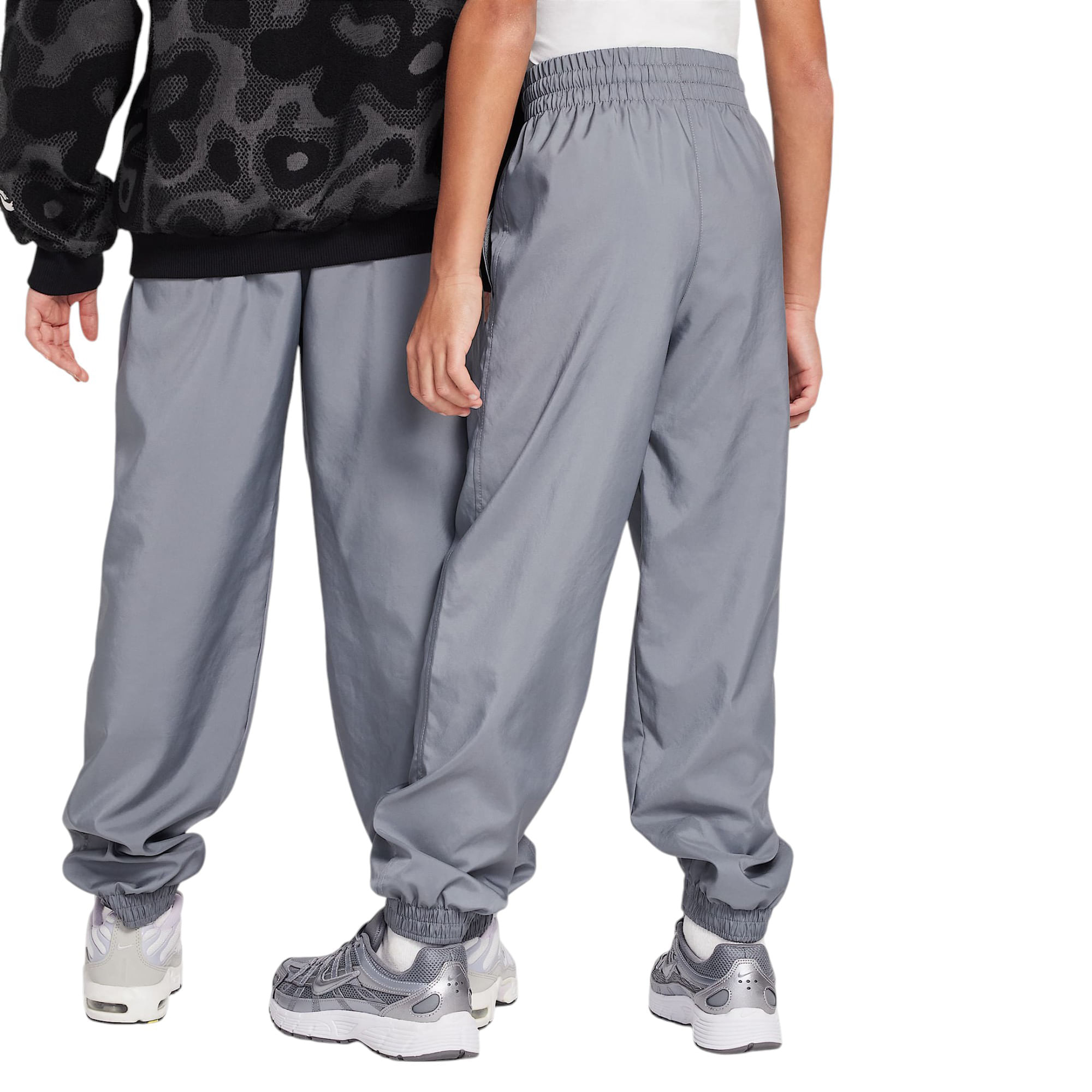 Nike-Sportswear-Club-Big-Kids--Woven-Joggers-Smoke-Grey---White