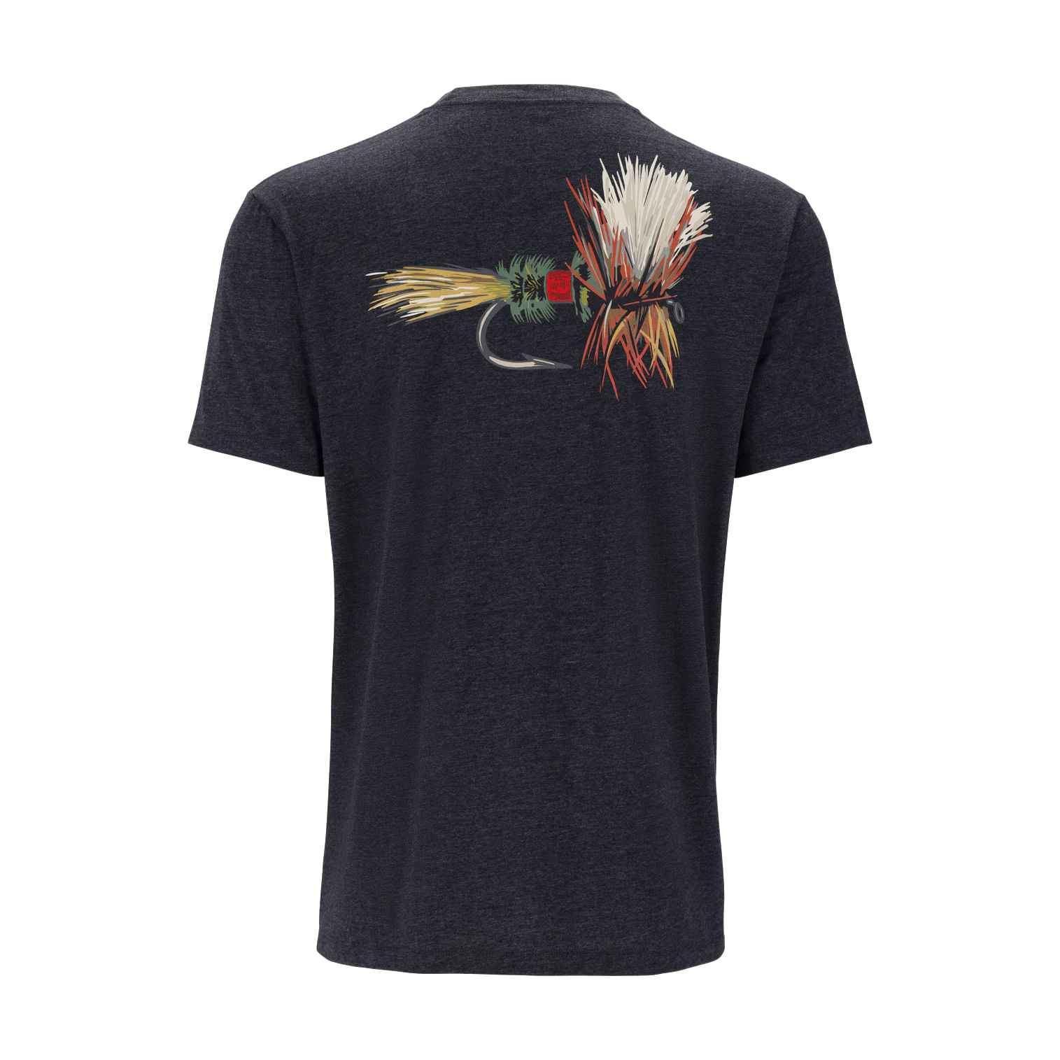 Simms-Let-It-Fly-T-Shirt---Men-s-Charcoal-Heather