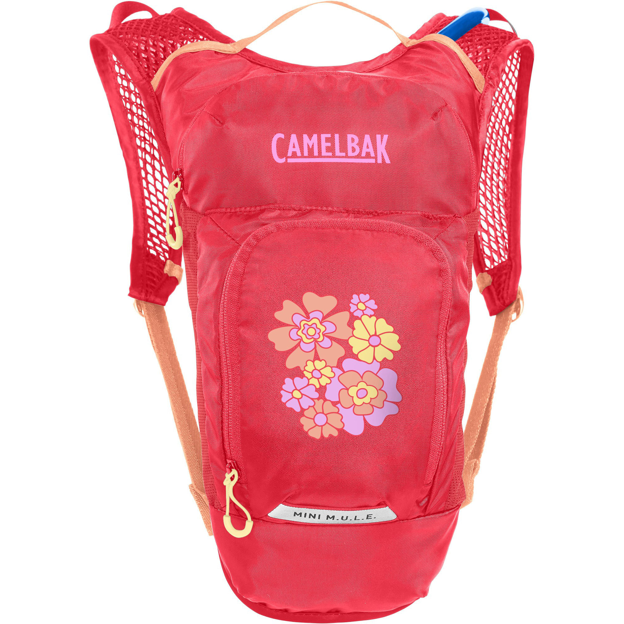 CamelBak Mini M.U.L.E. 50oz Hydration Pack with Crux 1.5L Reservoir - Kids' - Pink / Flowers 50 oz