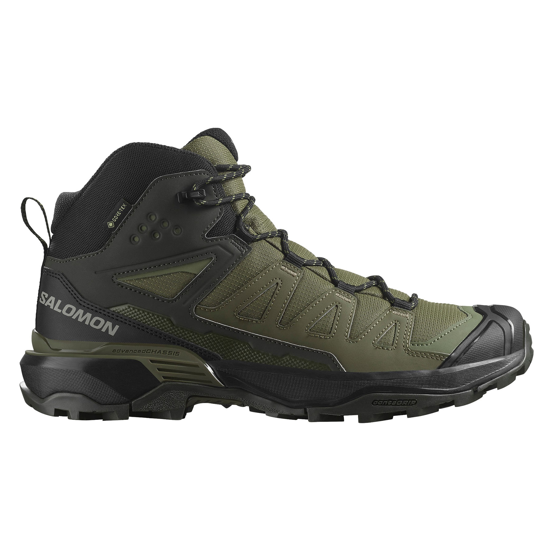 Salomon-X-Ultra-360-Mid-Gtx-Boot---Men-s-Olive-Night-----Black-----Peat