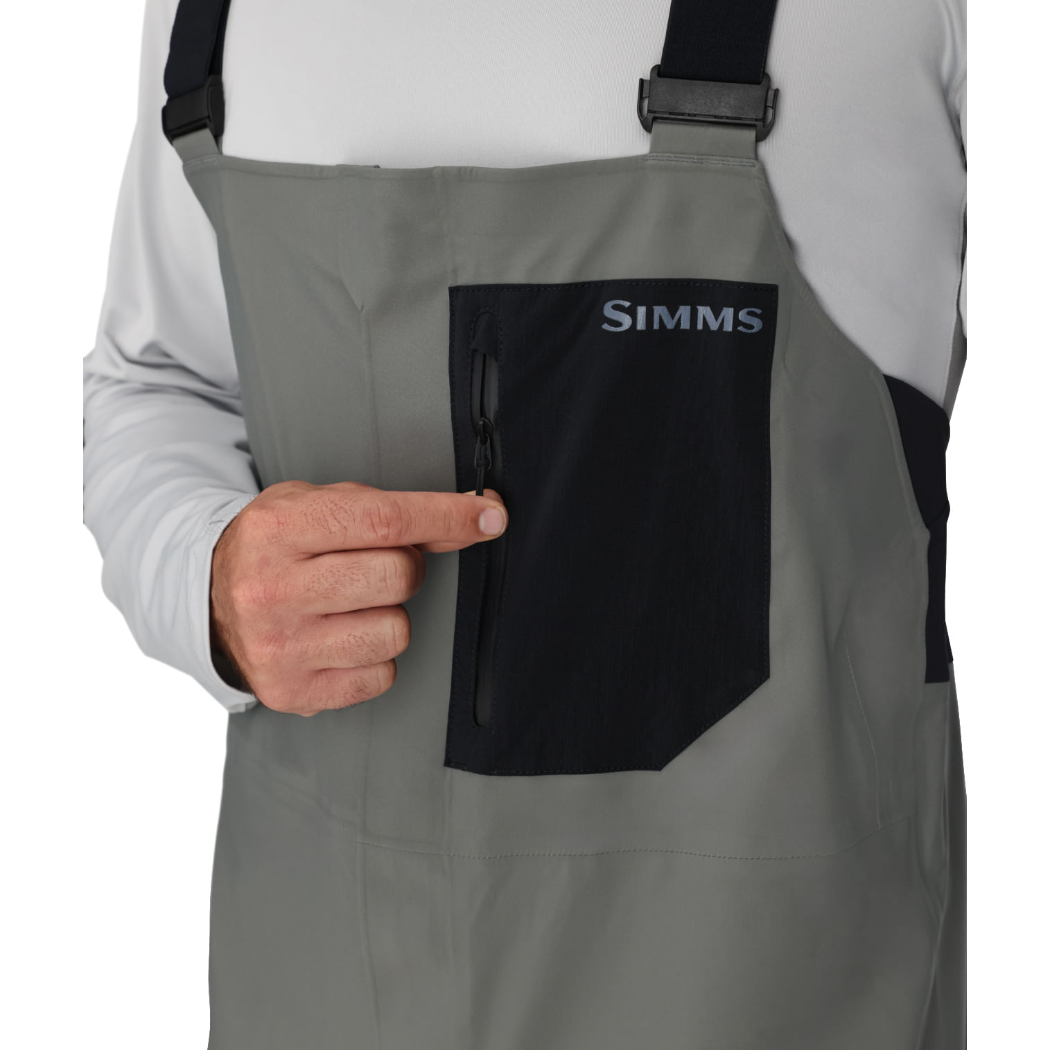 Simms-Vapor-Elite-Bib---Men-s-Gunmetal