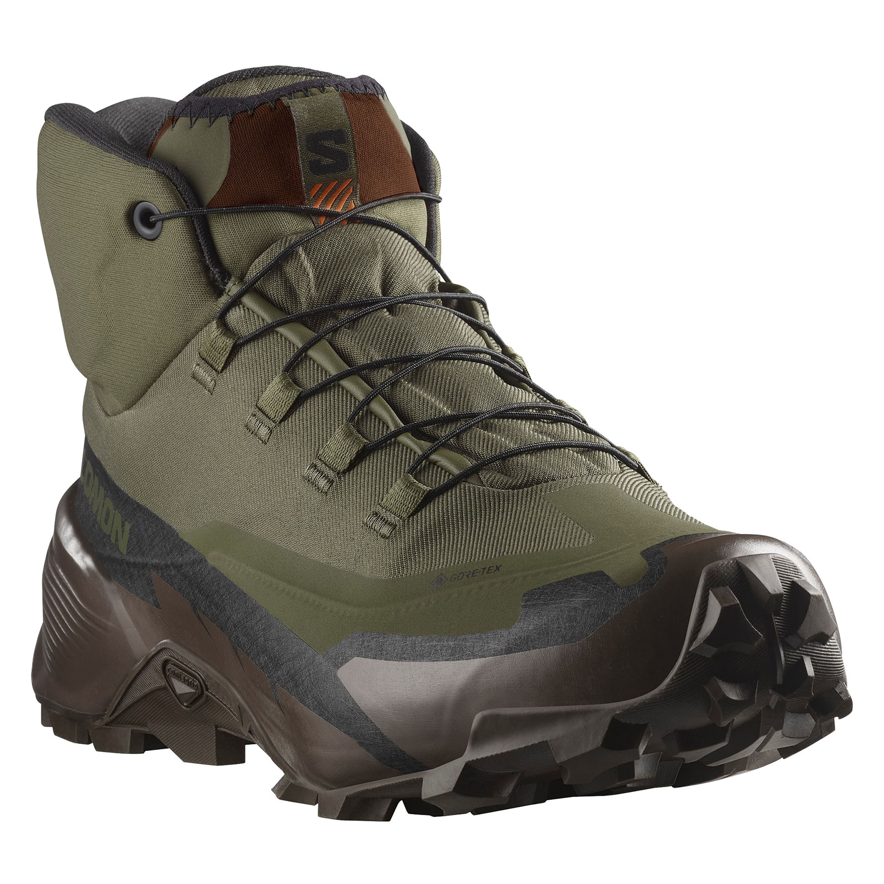 Salomon-Cross-Hike-Tracker-Gtx-Shoe---Men-s-Ranger-Green-----Earth-Brown-----Black