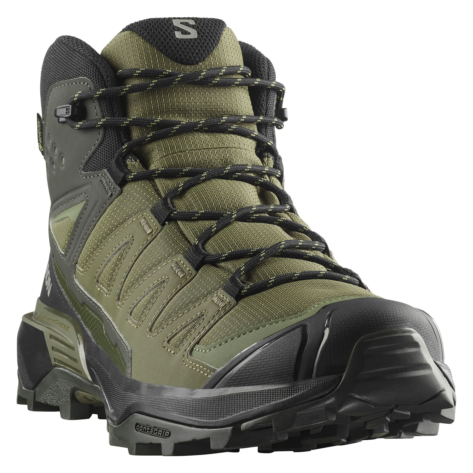 Salomon-X-Ultra-360-Mid-Gtx-Boot---Men-s-Olive-Night-----Black-----Peat