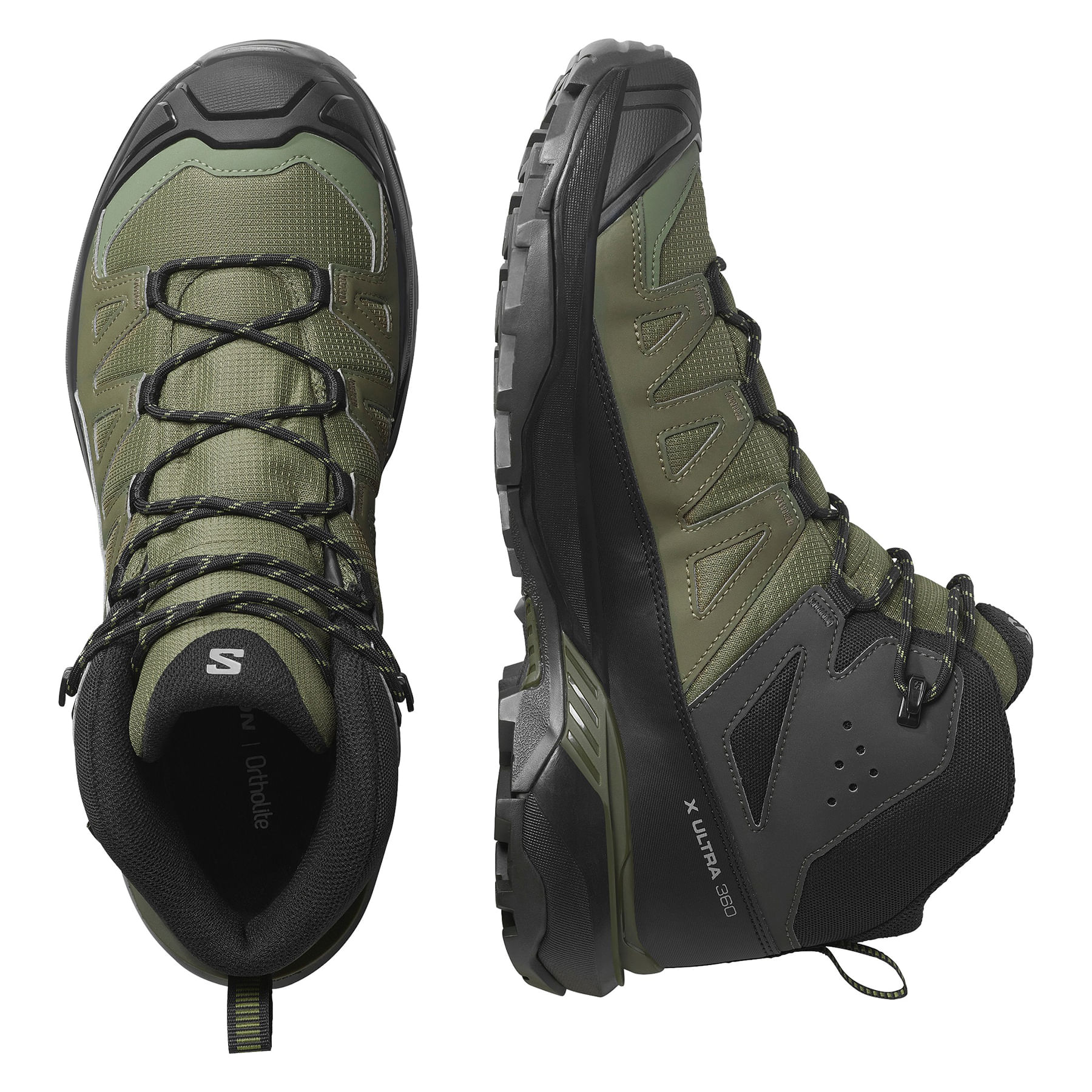 Salomon-X-Ultra-360-Mid-Gtx-Boot---Men-s-Olive-Night-----Black-----Peat