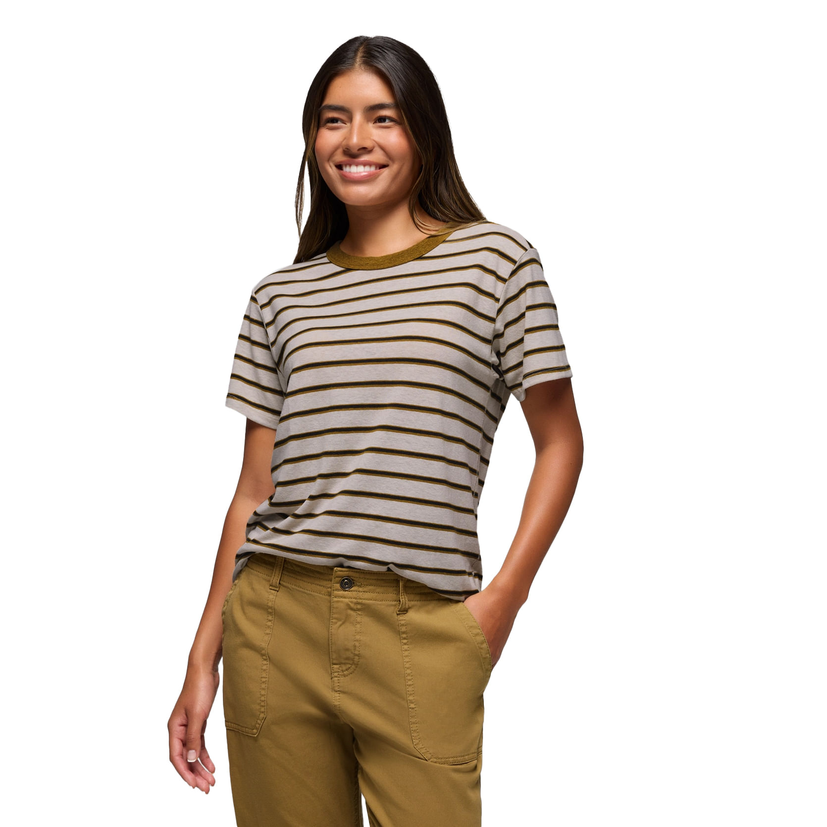 prAna-Cozy-Up-Short-Sleeve-Crew-Shirt---Women-s-Retro-Olive-Stripe