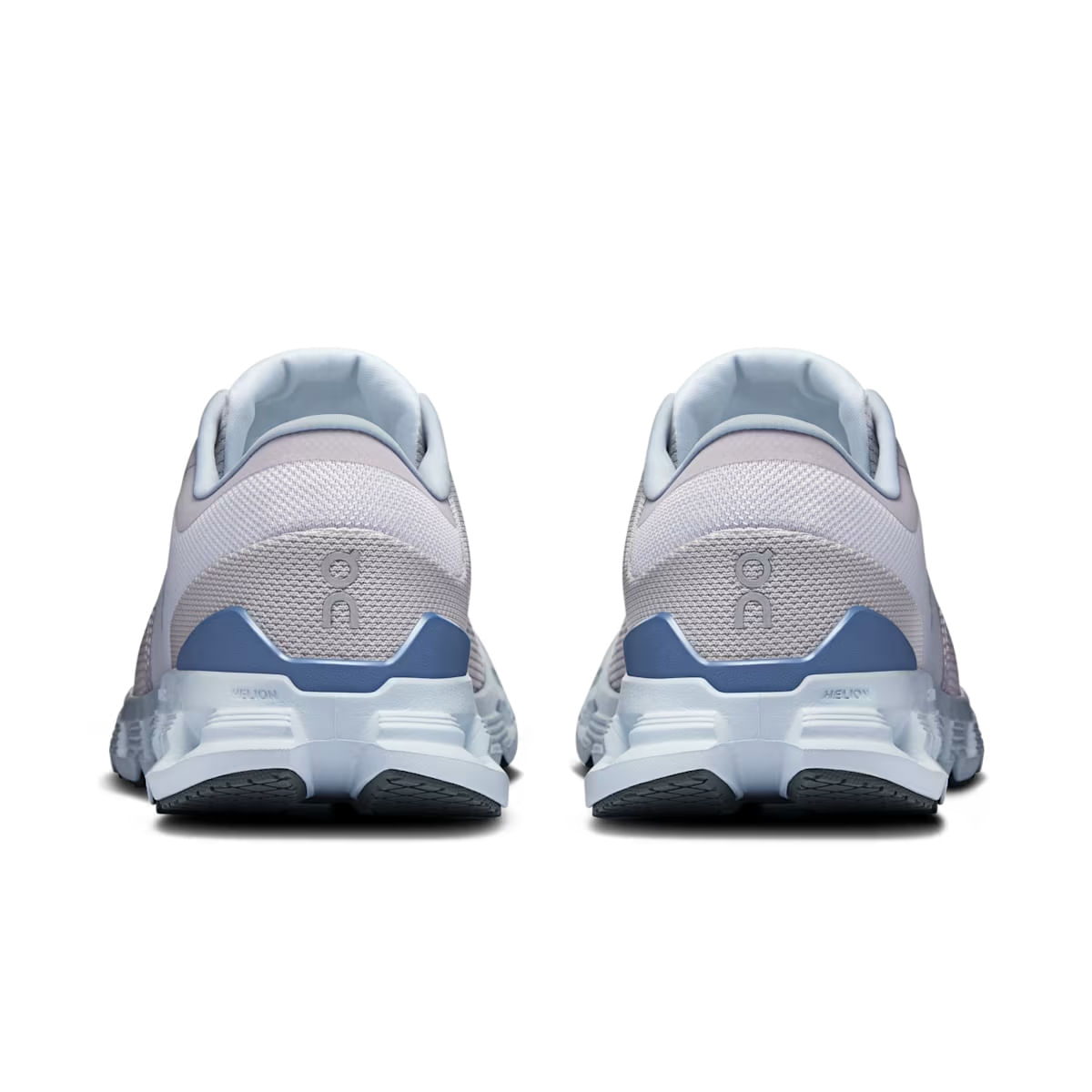 On-Cloud-X4-Shoe---Women-s-Silver---Chambray