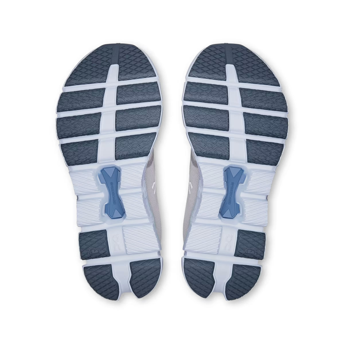 On-Cloud-X4-Shoe---Women-s-Silver---Chambray