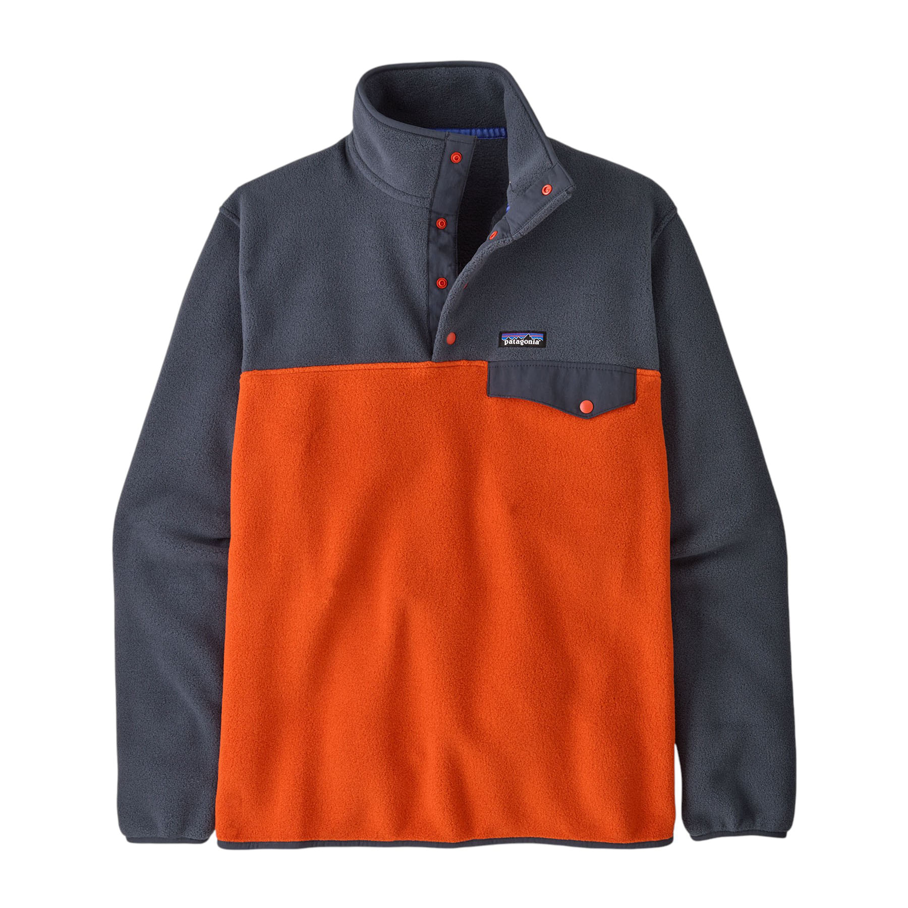 Patagonia-Lightweight-Synchilla-Snap-T-Fleece-Pullover---Men-s-Pollinator-Orange