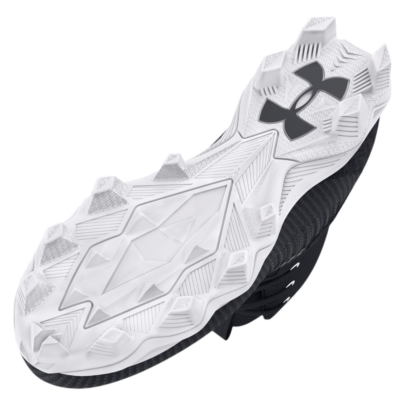 Under-Armour-Highlight-2-RM-Jr-Football-Cleat---Boys--Black---White---Metallic-Gun-Metal