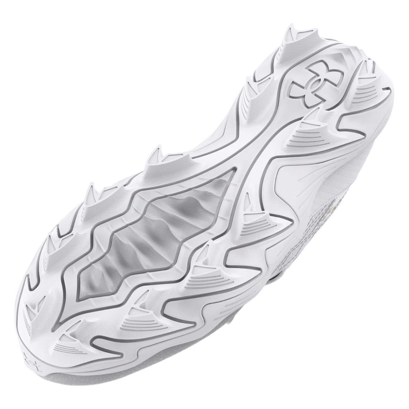 Under-Armour-Harper-9-RM-Jr-Baseball-Cleat---Boys--White---White---Metallic-Gold