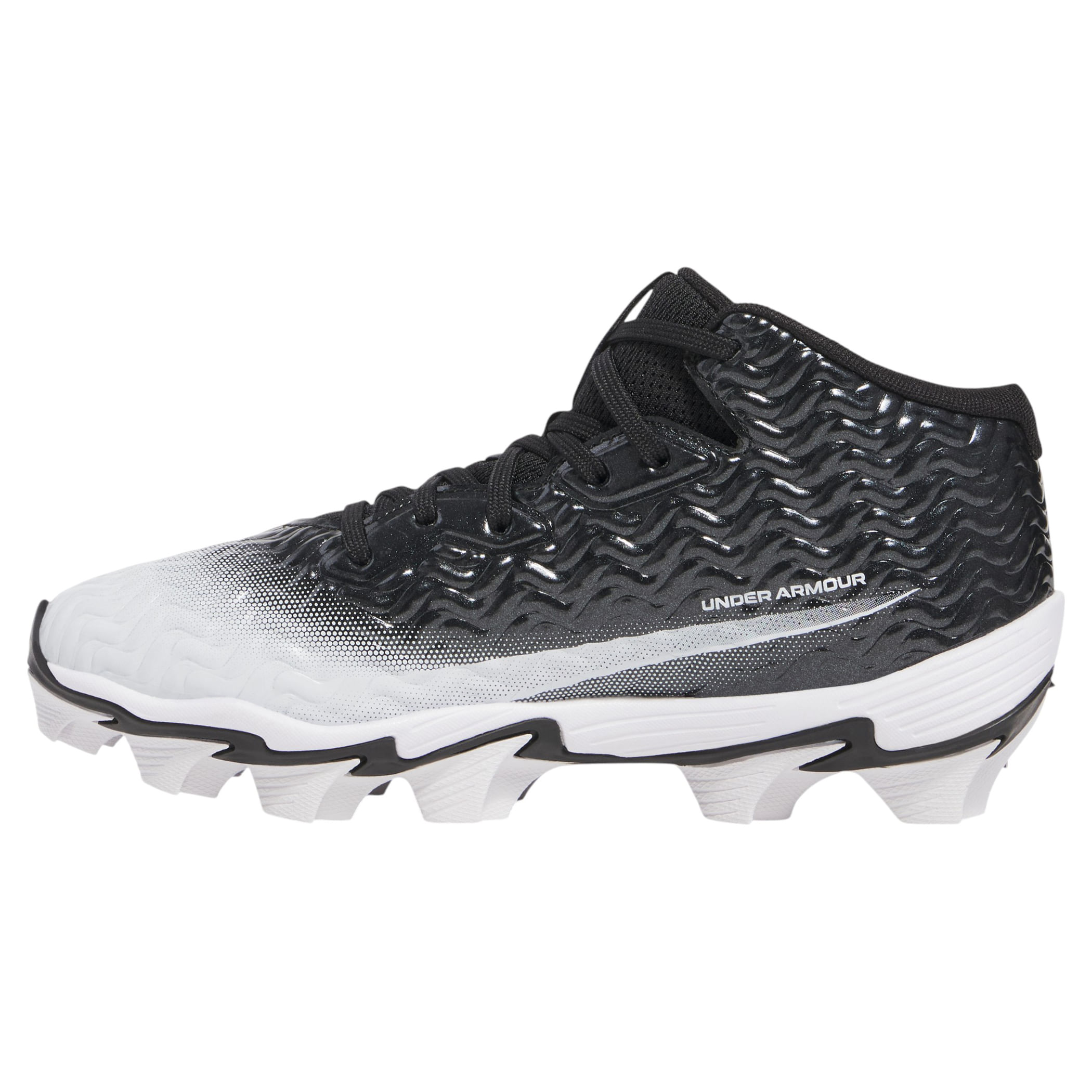 Under-Armour-Spotlight-Hammer-Jr-Football-Cleat---Boys--Black---White---White